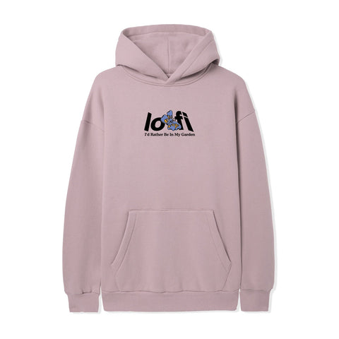 【LO-FI】GARDEN LOGO PULLOVER HOOD [ASH GREY] Garden Logo Pullover Hood – Lo-Fi