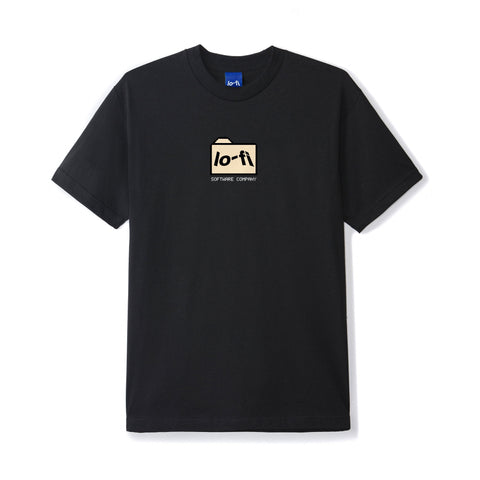 【 Lo-Fi 】Lo-Fi Peace Logo Tee Lo-Fi Men's Peace Logo T-Shirt in White Lo-Fi