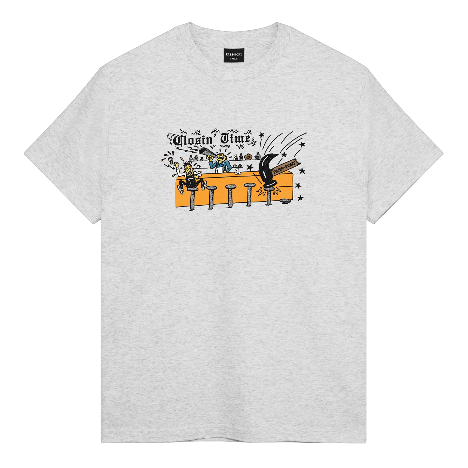 Closin' Time Tee, Ash