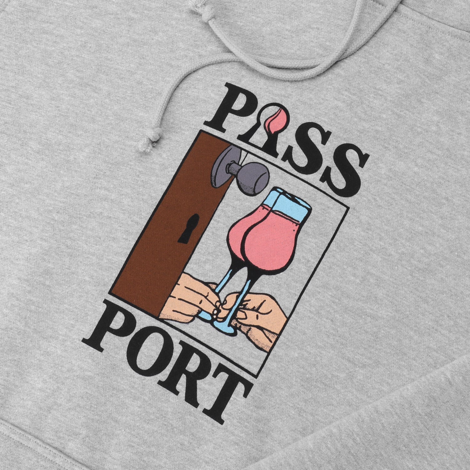 What U Think U Saw Pullover, Ash
