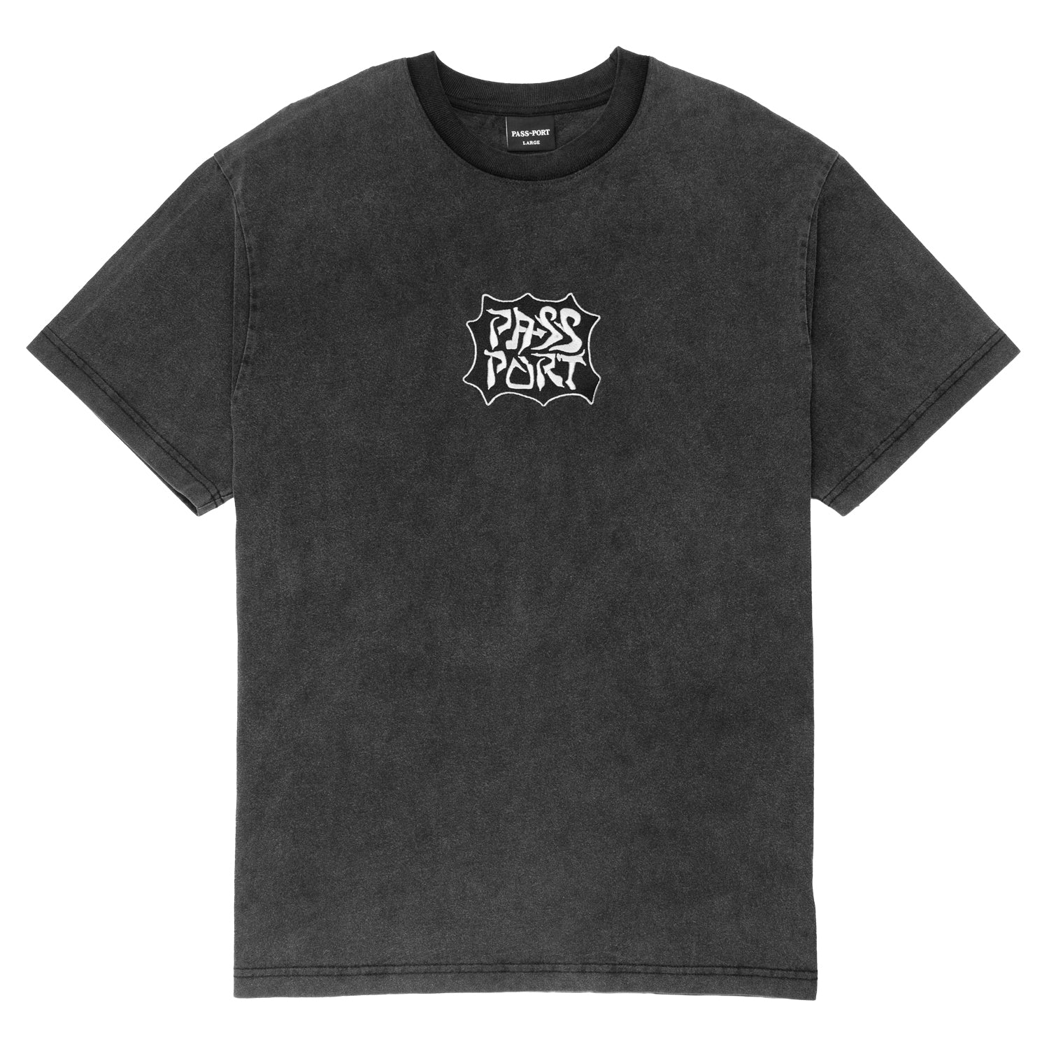 Glyph Tee, Acid Black