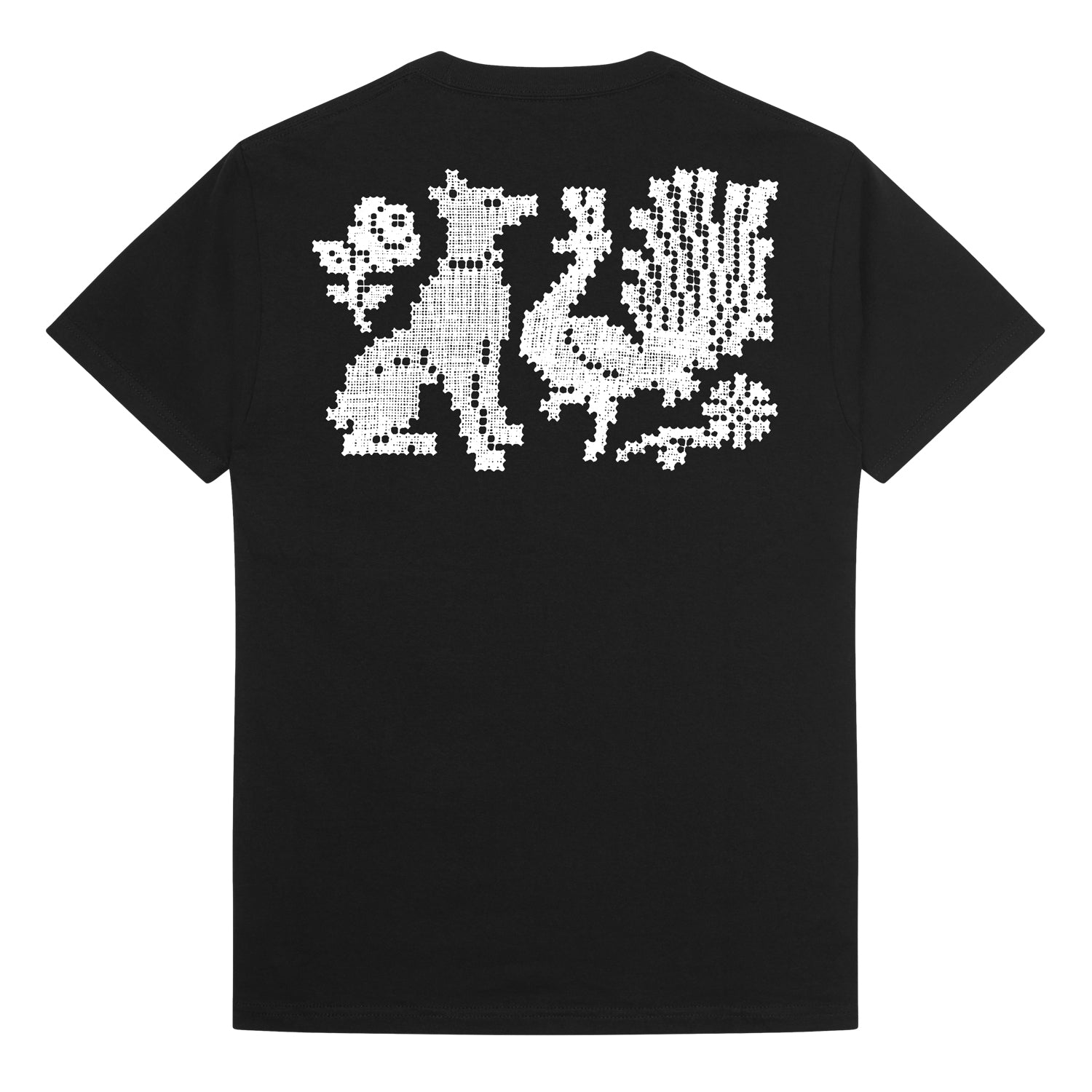 Needlework Tee, Black