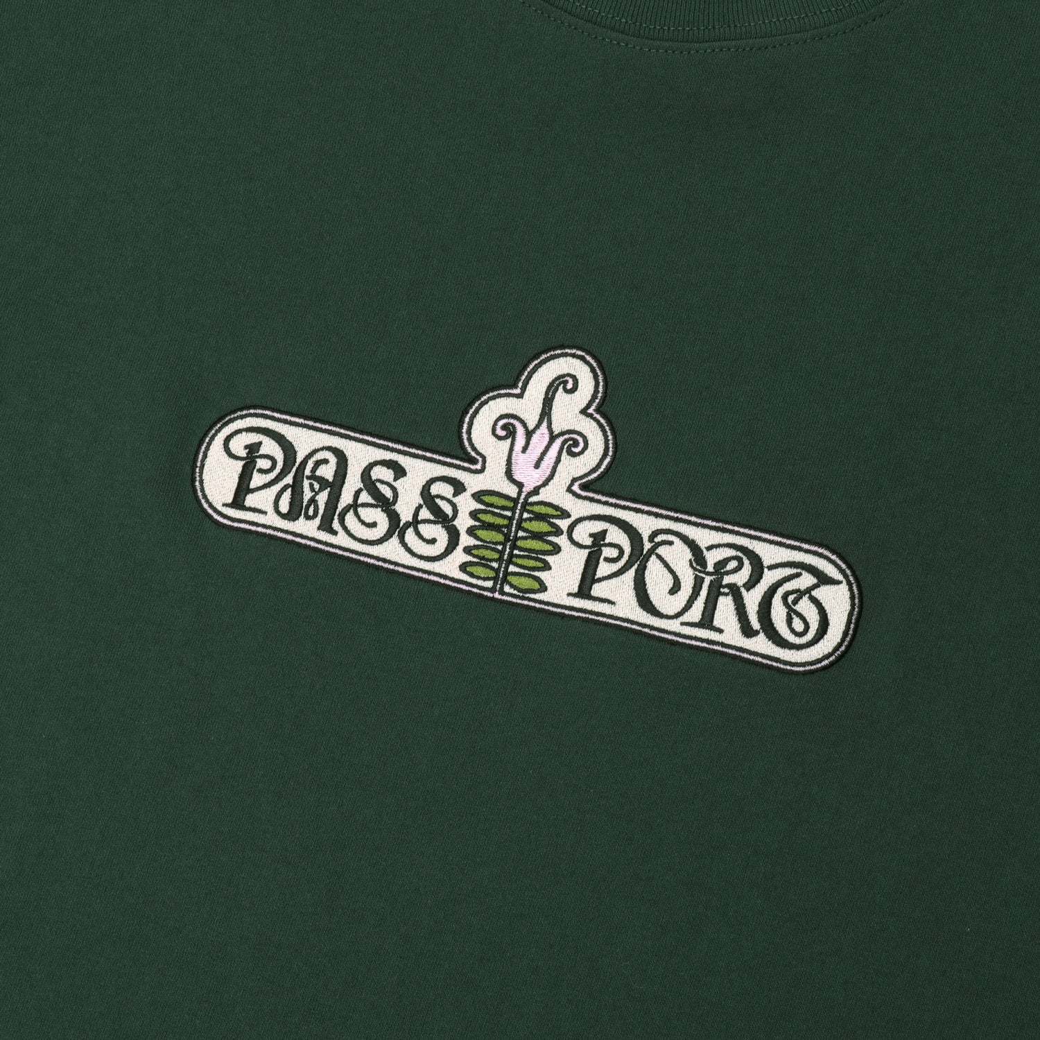 Gardenia Tee, Forest Green