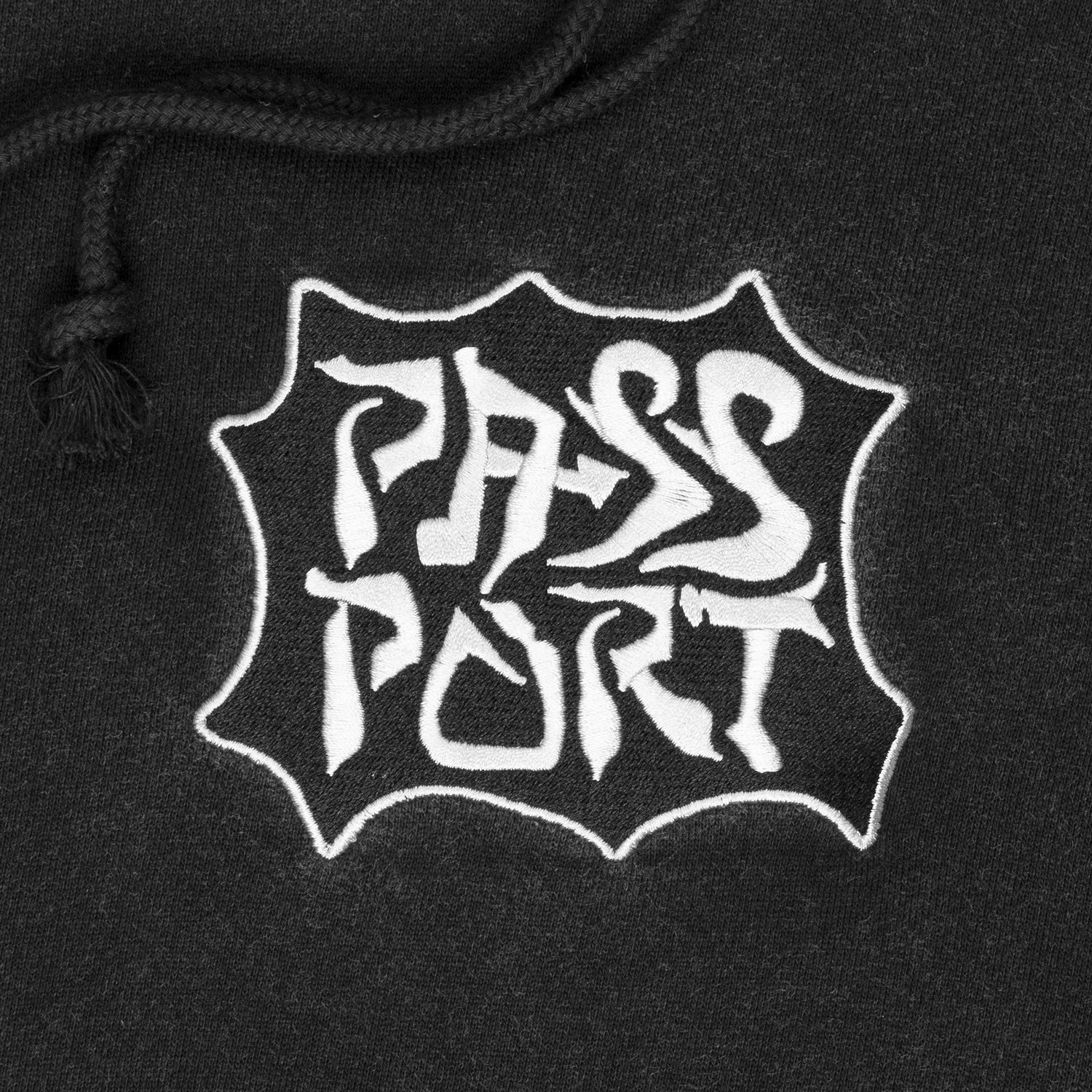 Glyph Pullover Hood, Acid Black