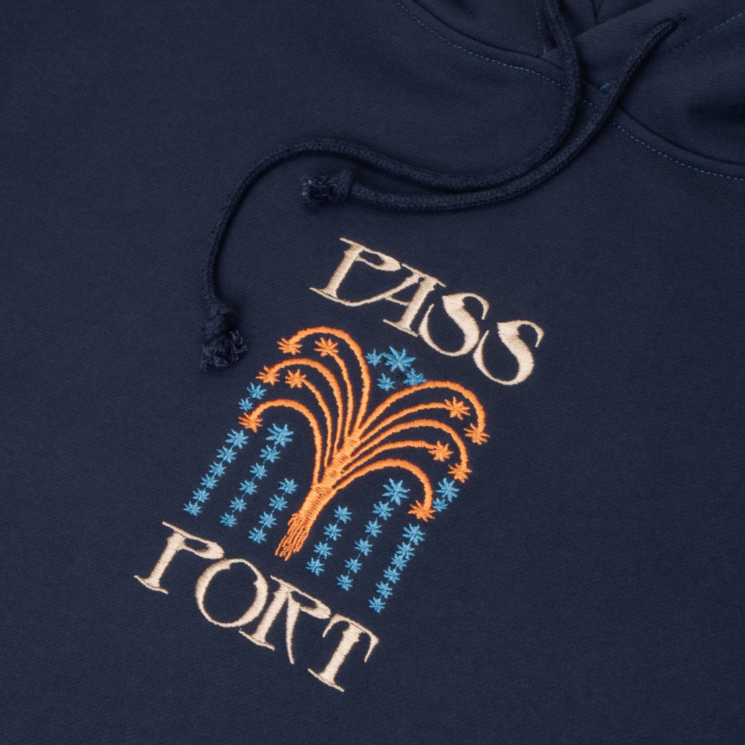 Roman Candle Pullover Hood, Navy