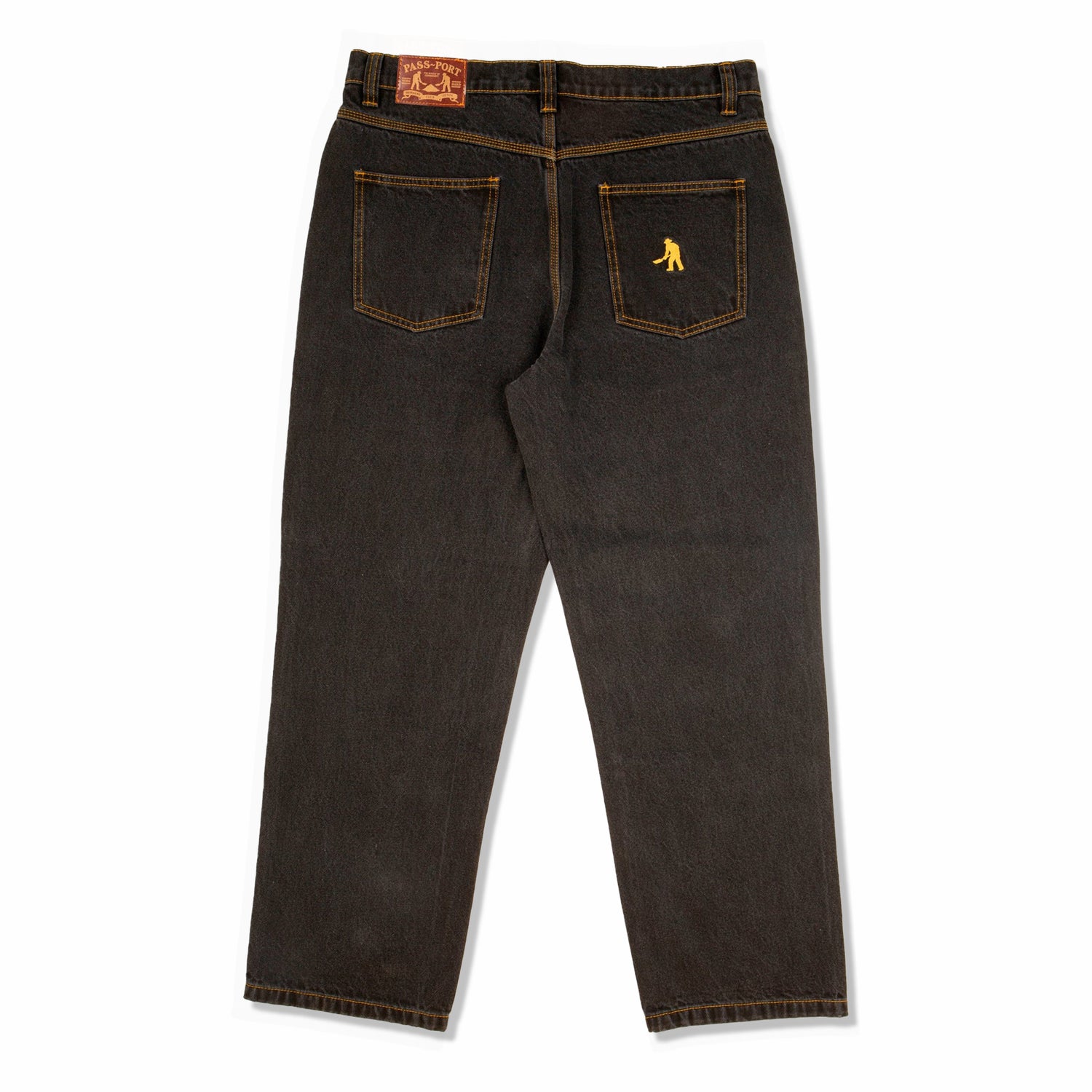 Workers Club Denim Jean, Washed Black