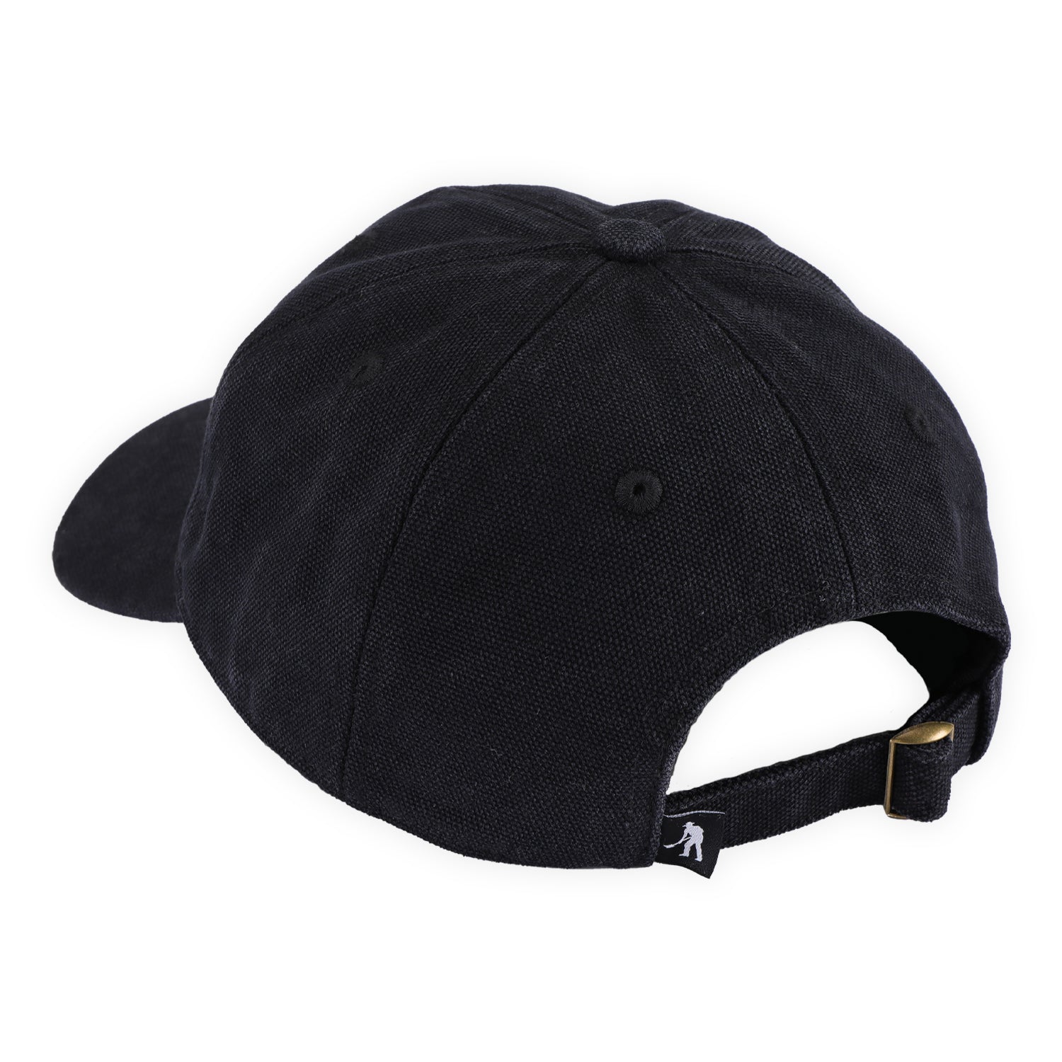 Solid Leagues Hat, Washed Black