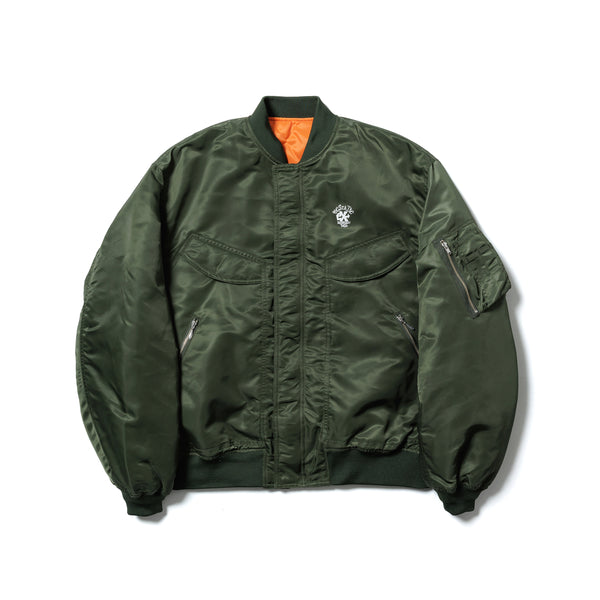 Ecstatic Research Bomber Jacket, Khaki