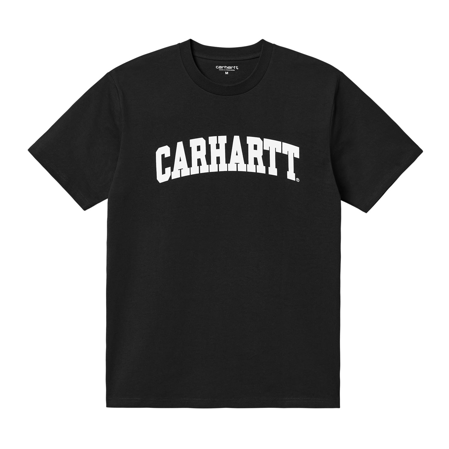 University Script Tee, Black / White