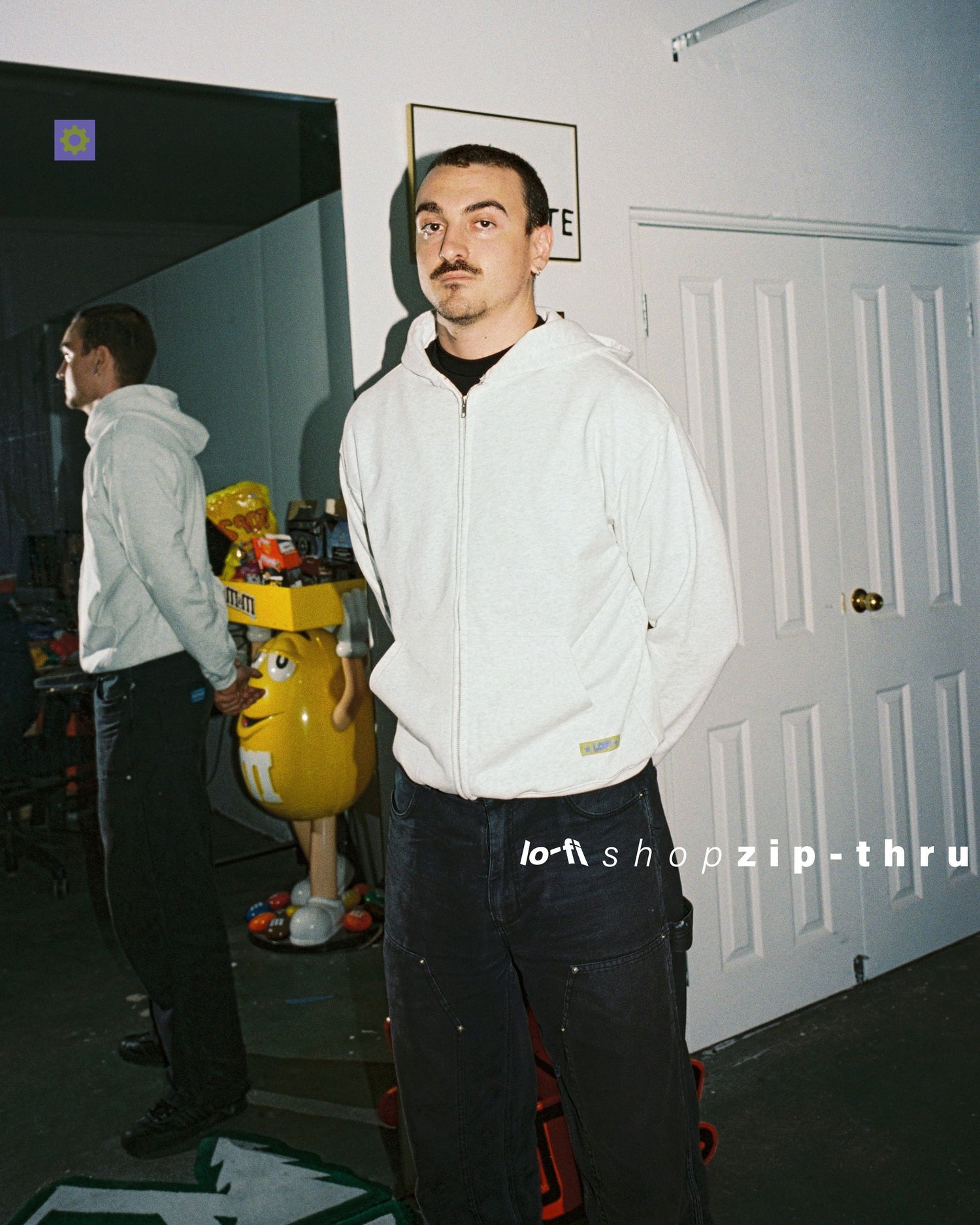 Shop Zip-Thru Hood, Ash