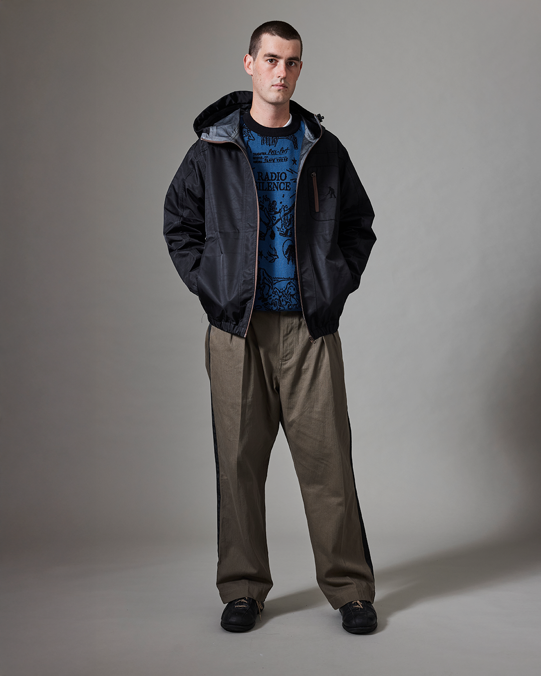 Workers Rain Jacket, Black