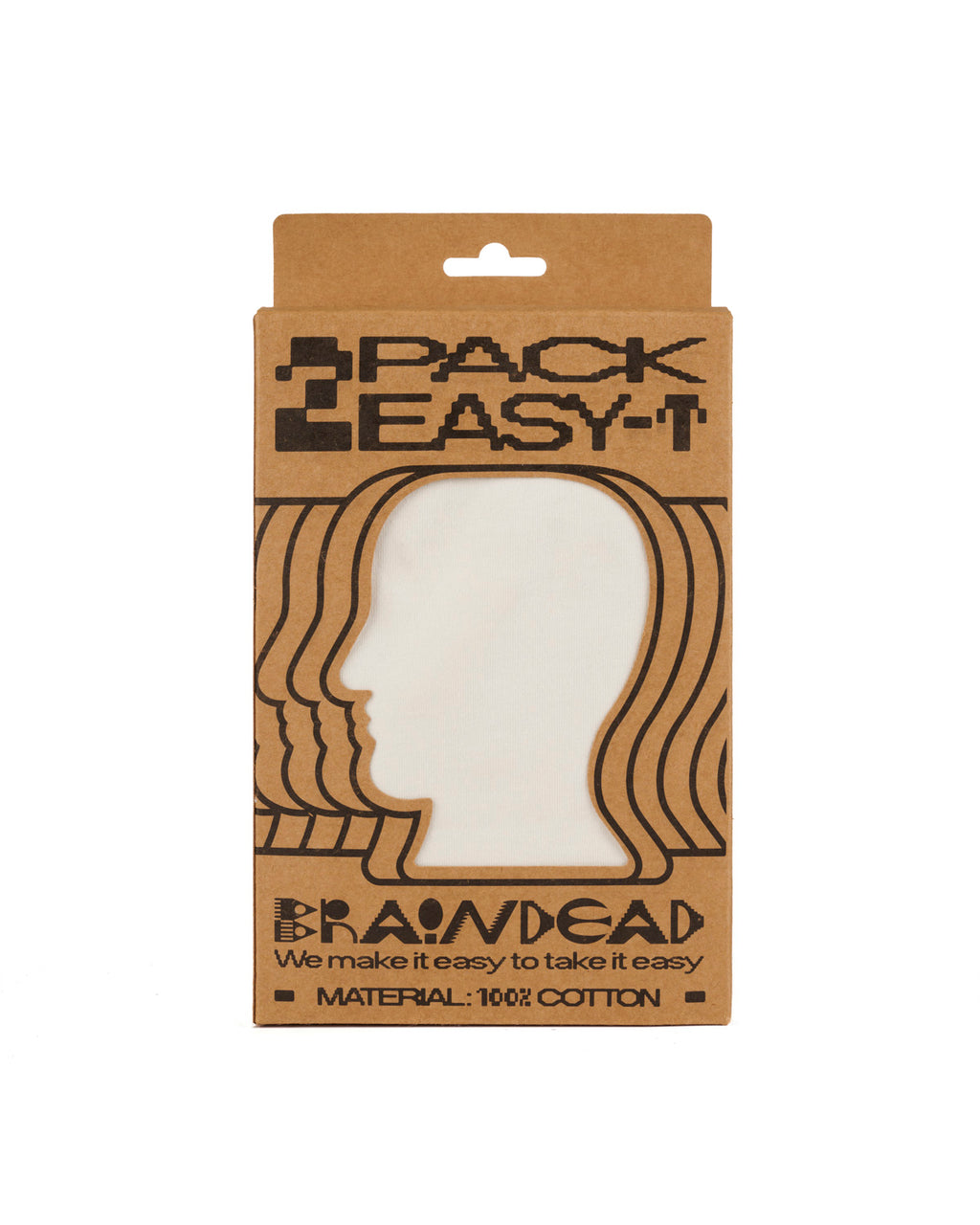 2-Pack Easy Tees, Natural