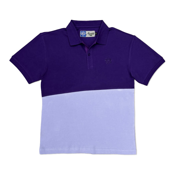 Always Do What You Should Do Two Tone Polo, Violet / Lilac