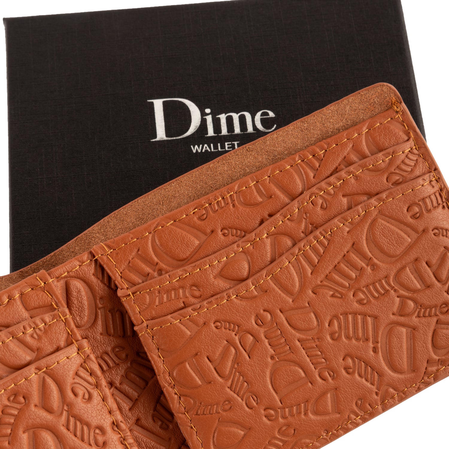 Haha Leather Wallet, Almond