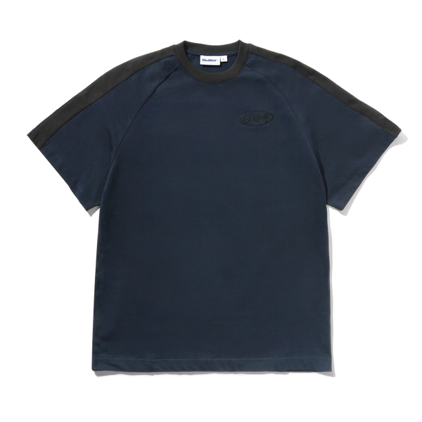 Butter Goods Abseil Panel Tee, Navy