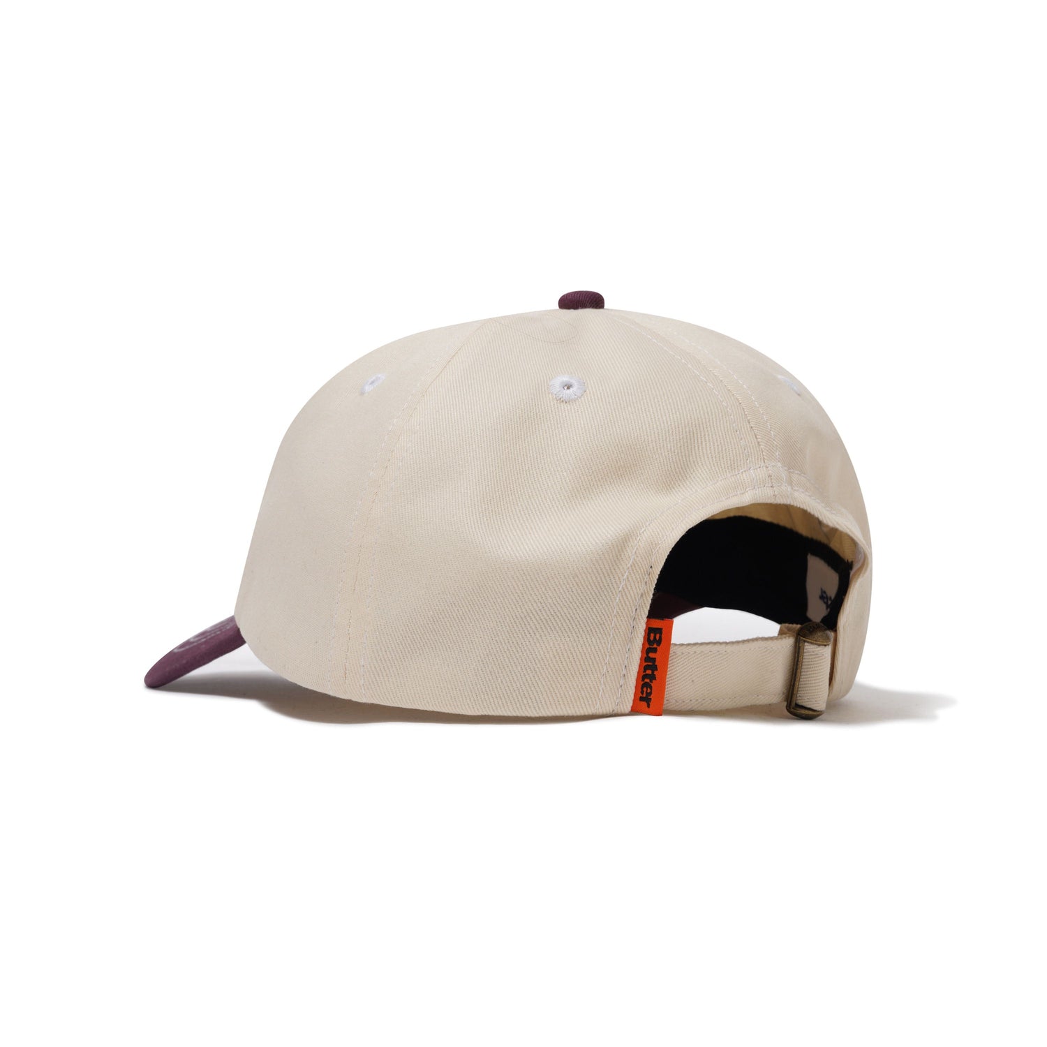 Ace 6 Panel Cap, Natural / Wine
