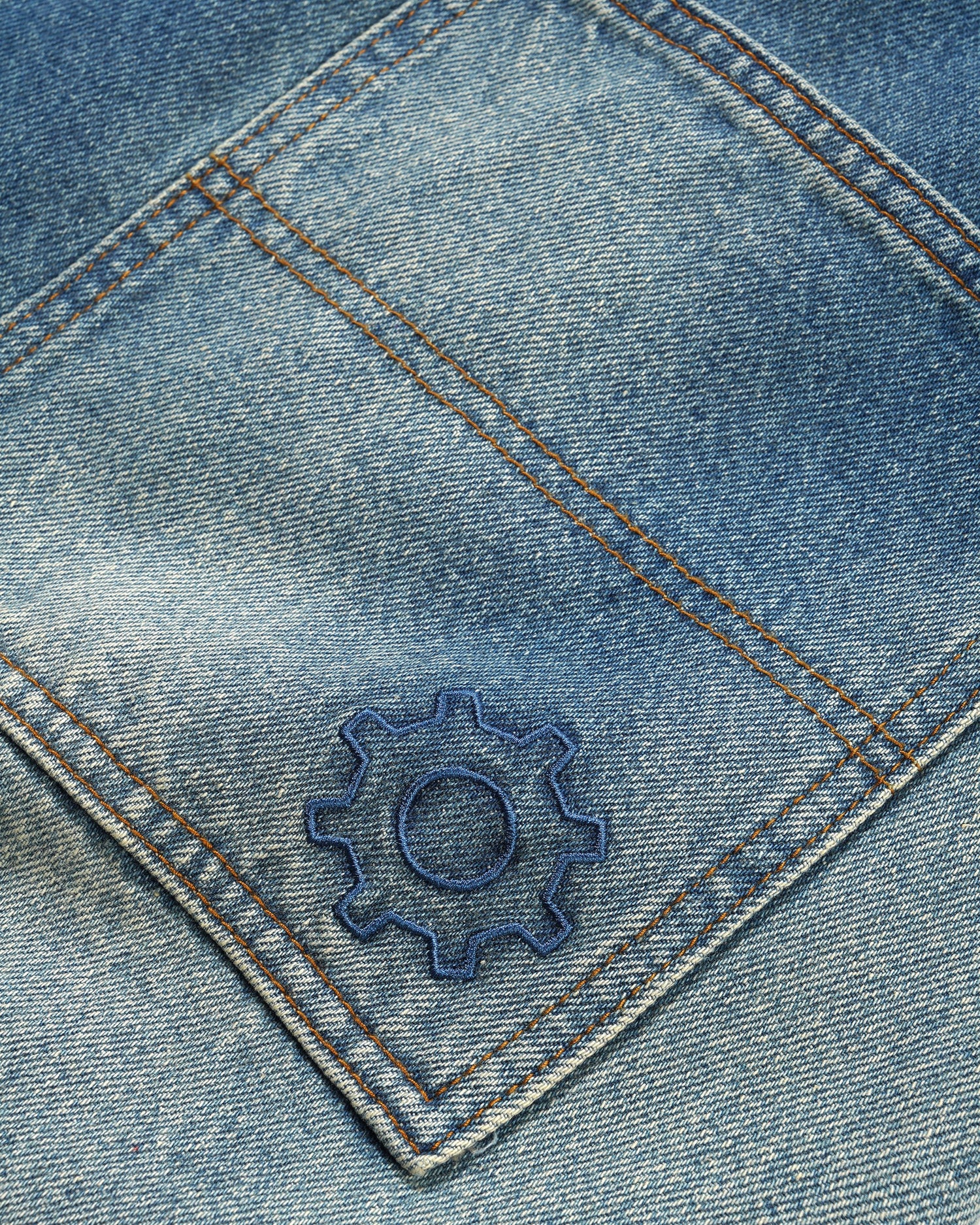 Activate Pants, Heavy Distress Indigo