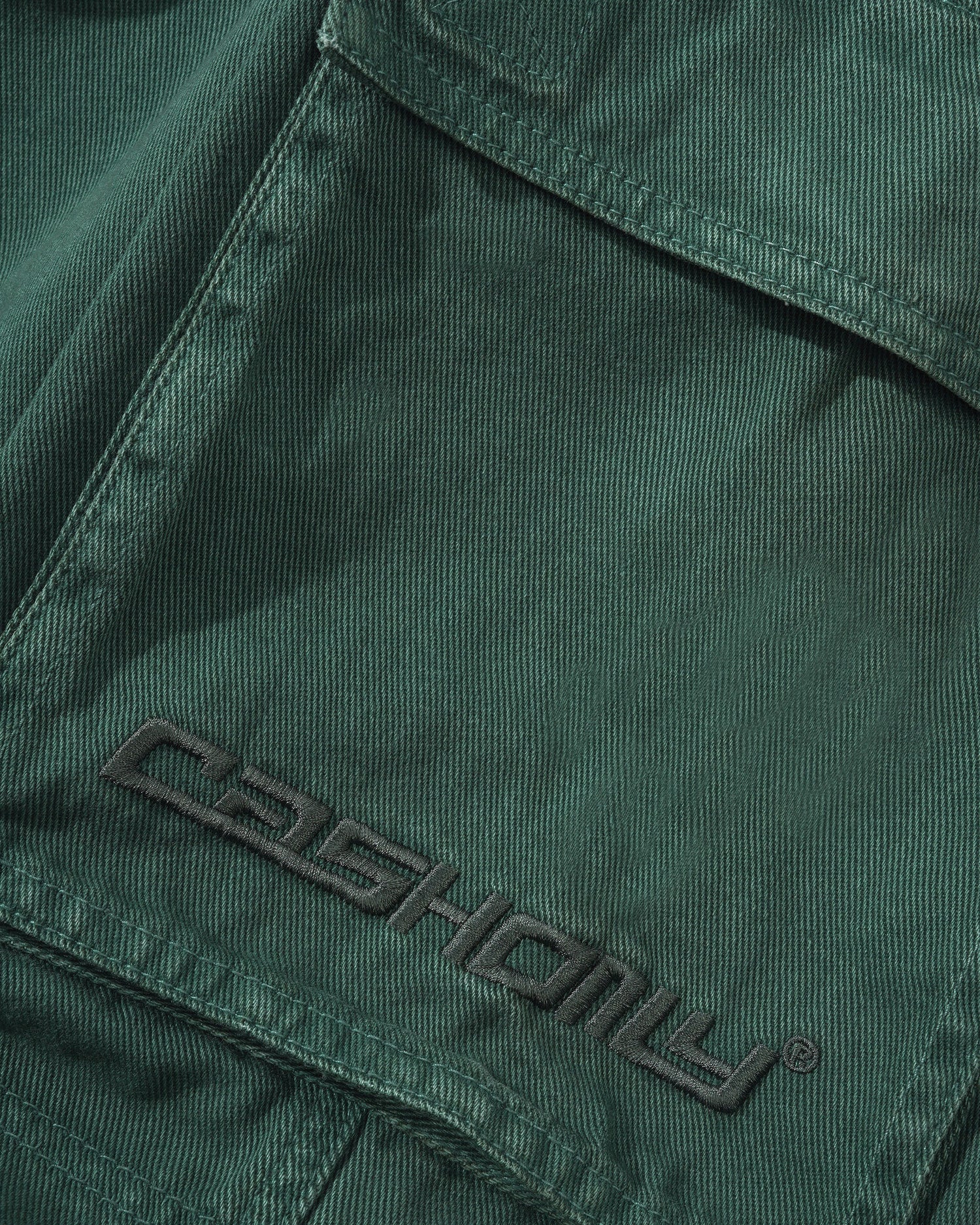 Aleka Cargo Jeans, Green