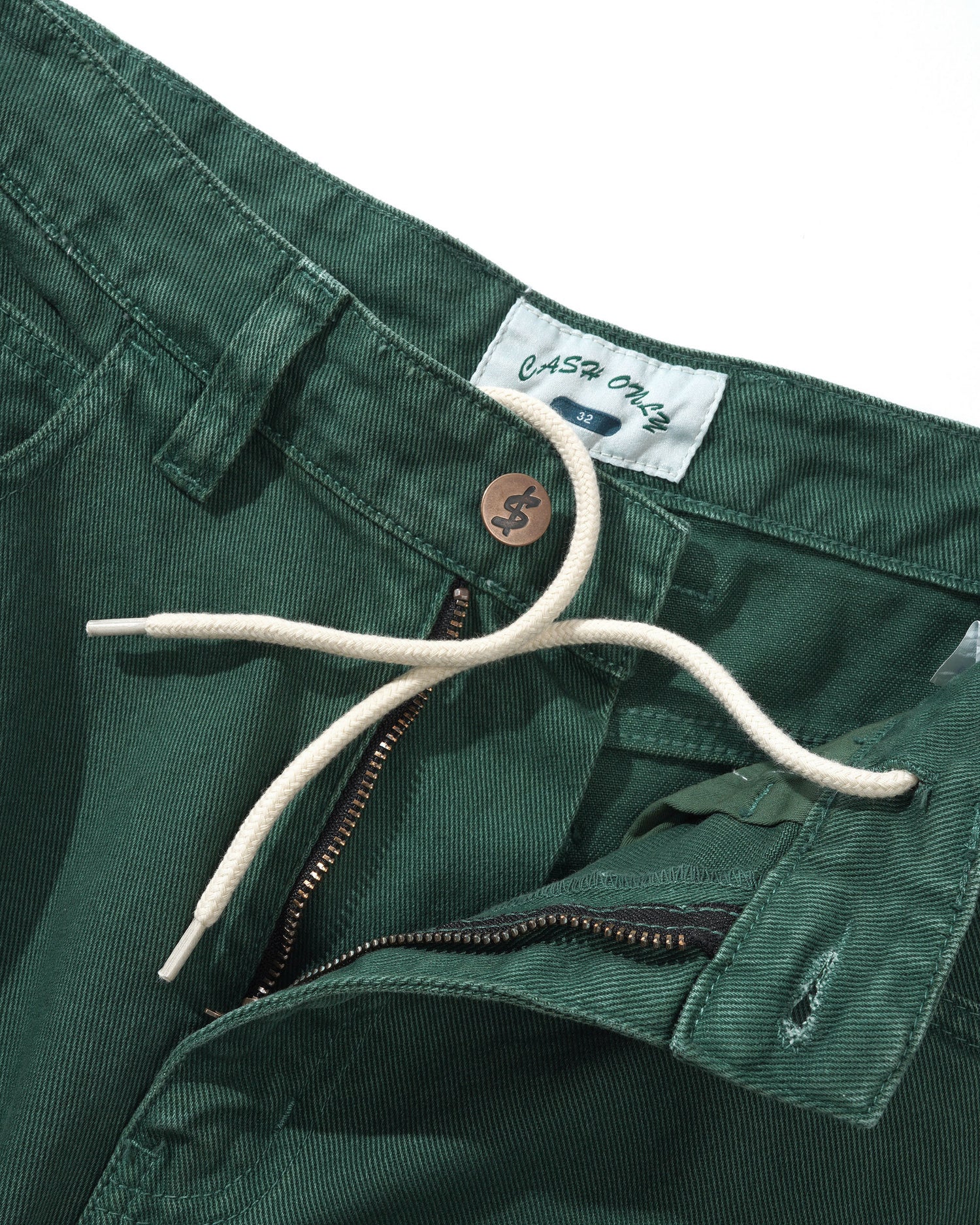 Aleka Cargo Jeans, Green
