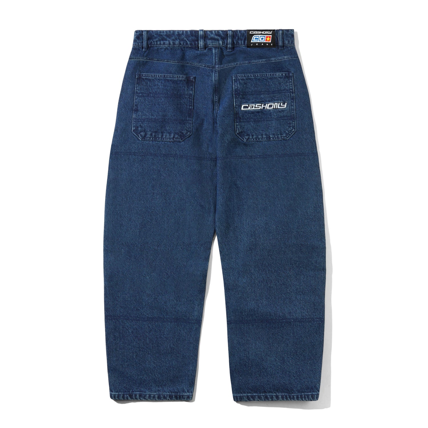 Aleka Denim Jeans, Washed Mid Blue