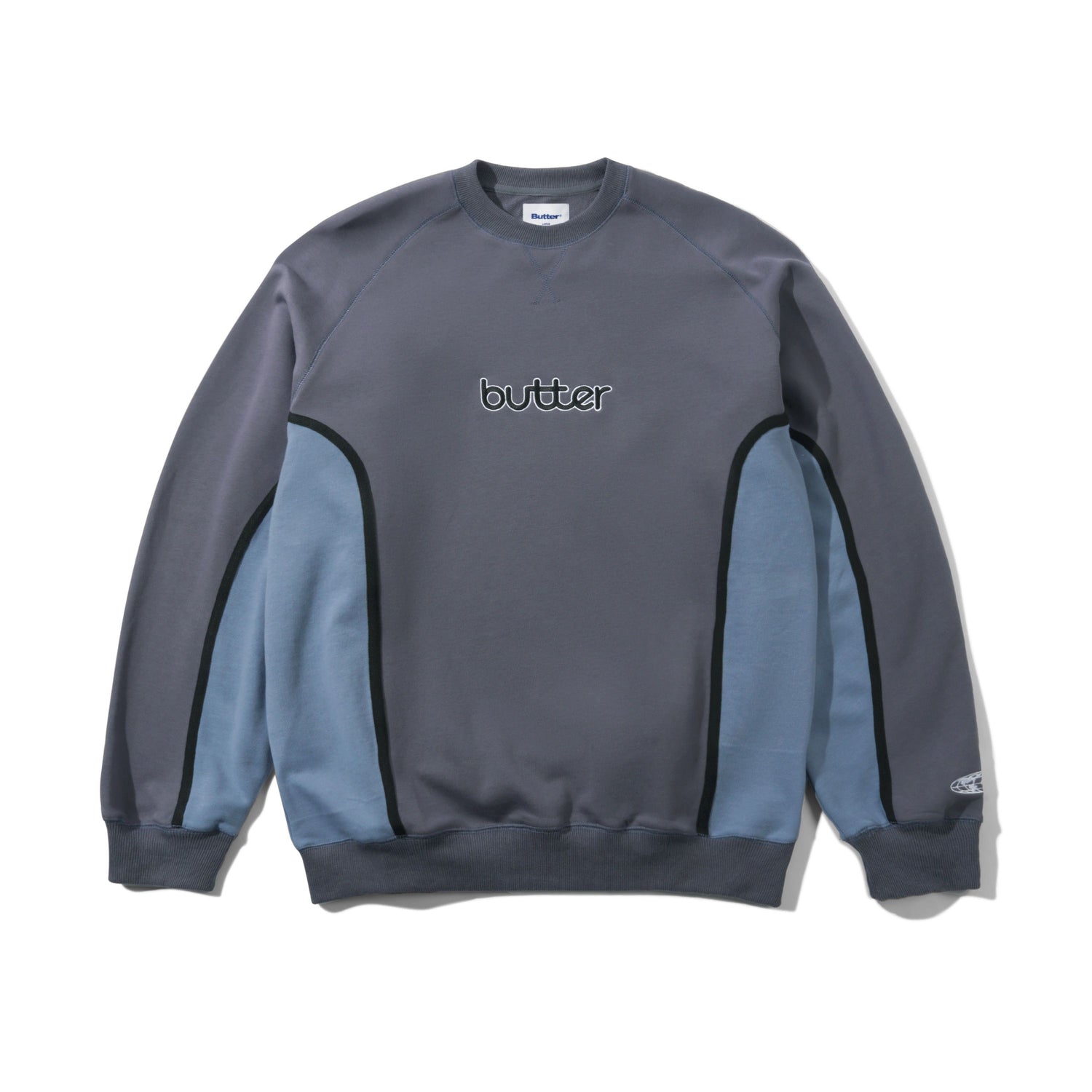 Aspect Crewneck, Slate / Denim
