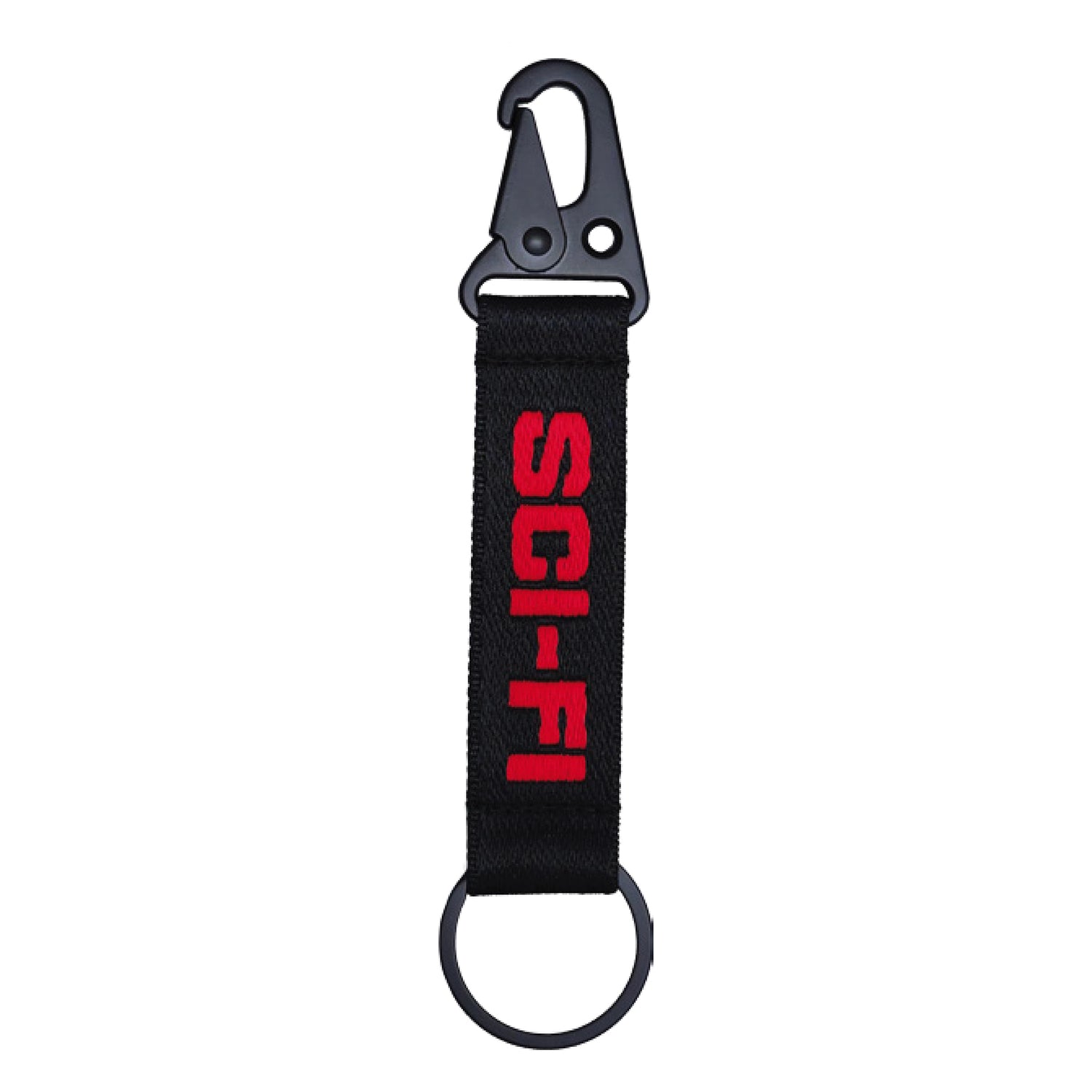 Webbing Keychain, Black
