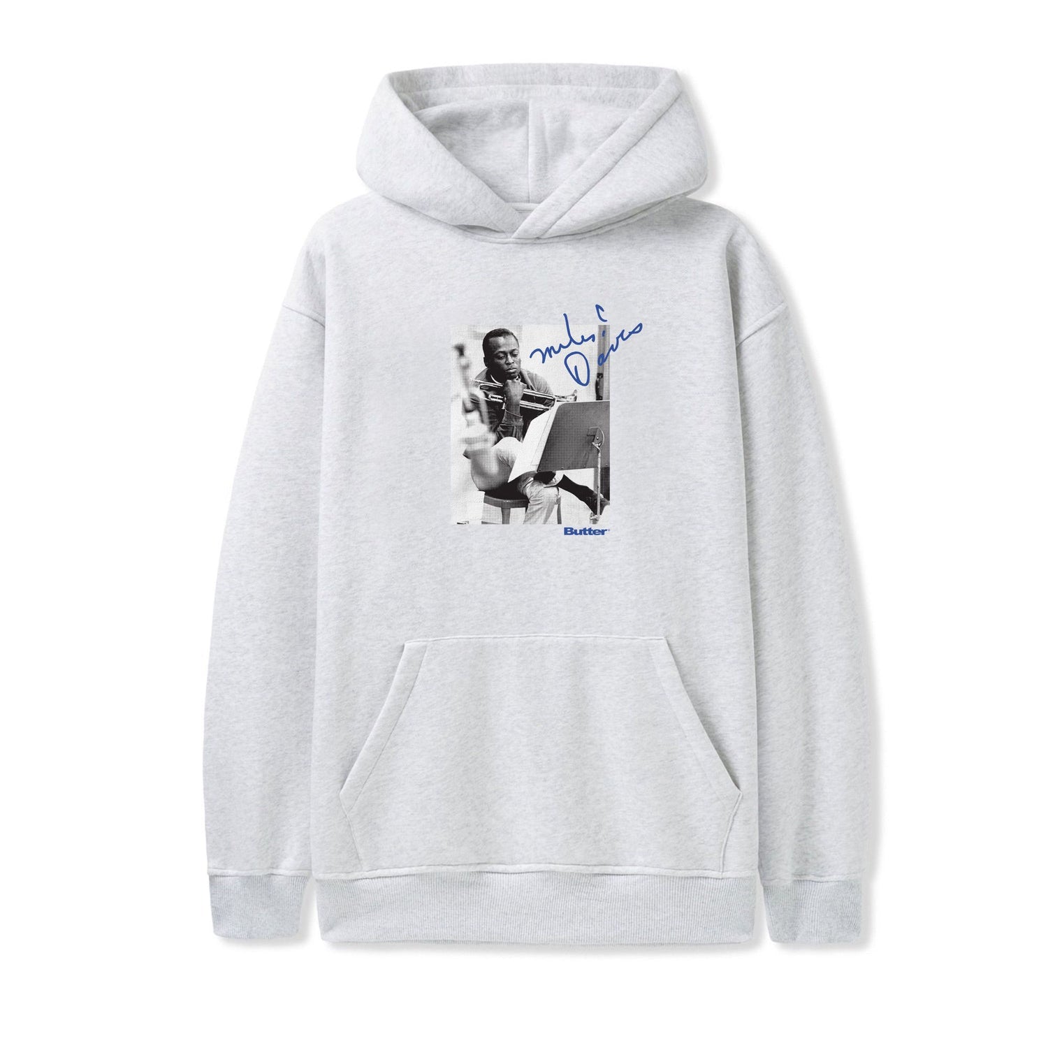 Kind Of Blue Pullover Hood, Ash