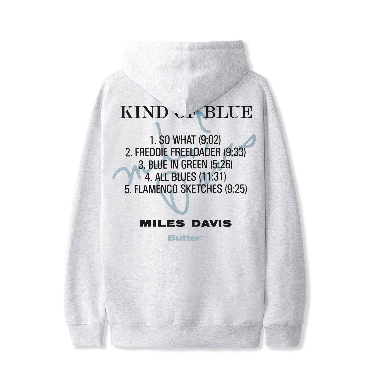 Kind Of Blue Pullover Hood, Ash