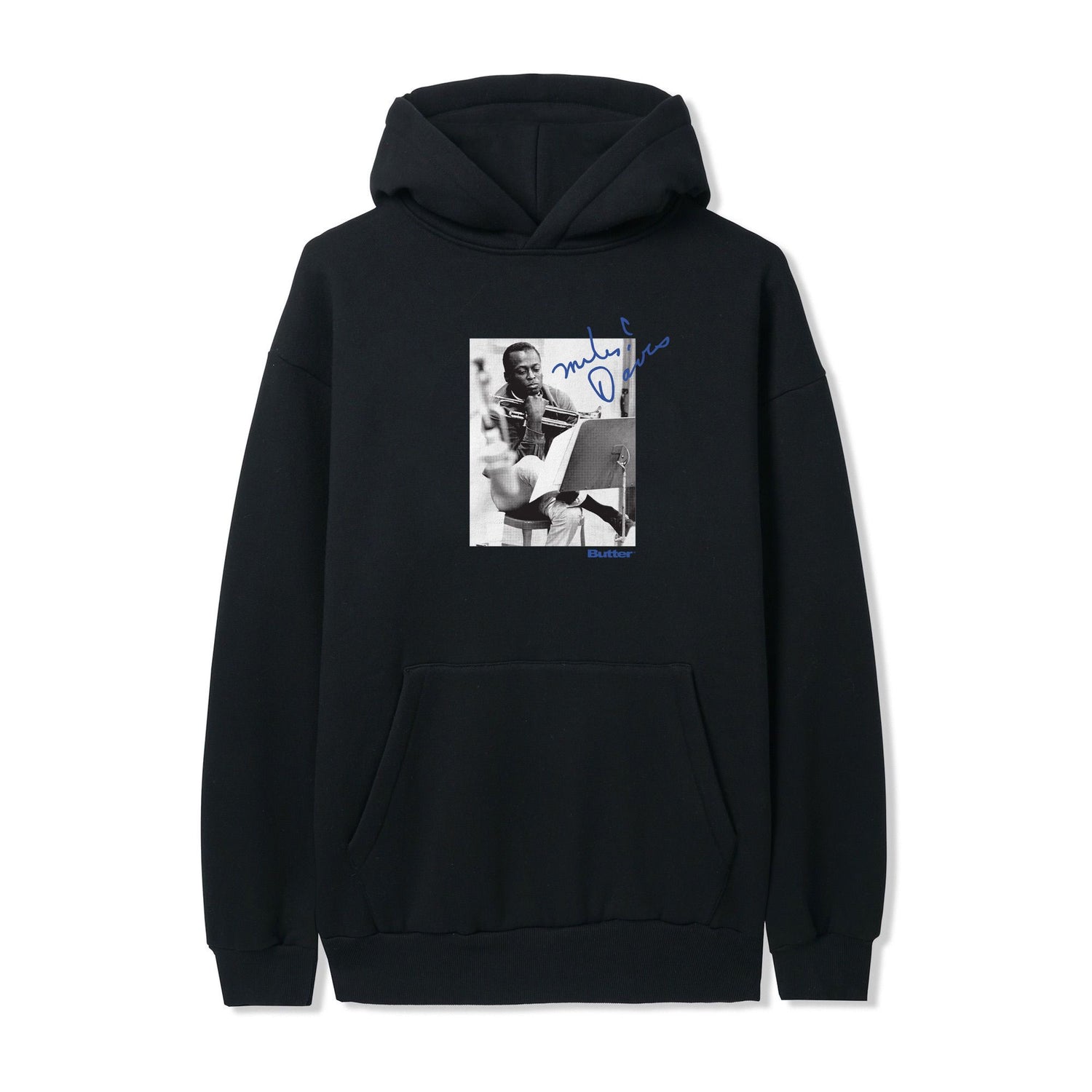 Kind Of Blue Pullover Hood, Black
