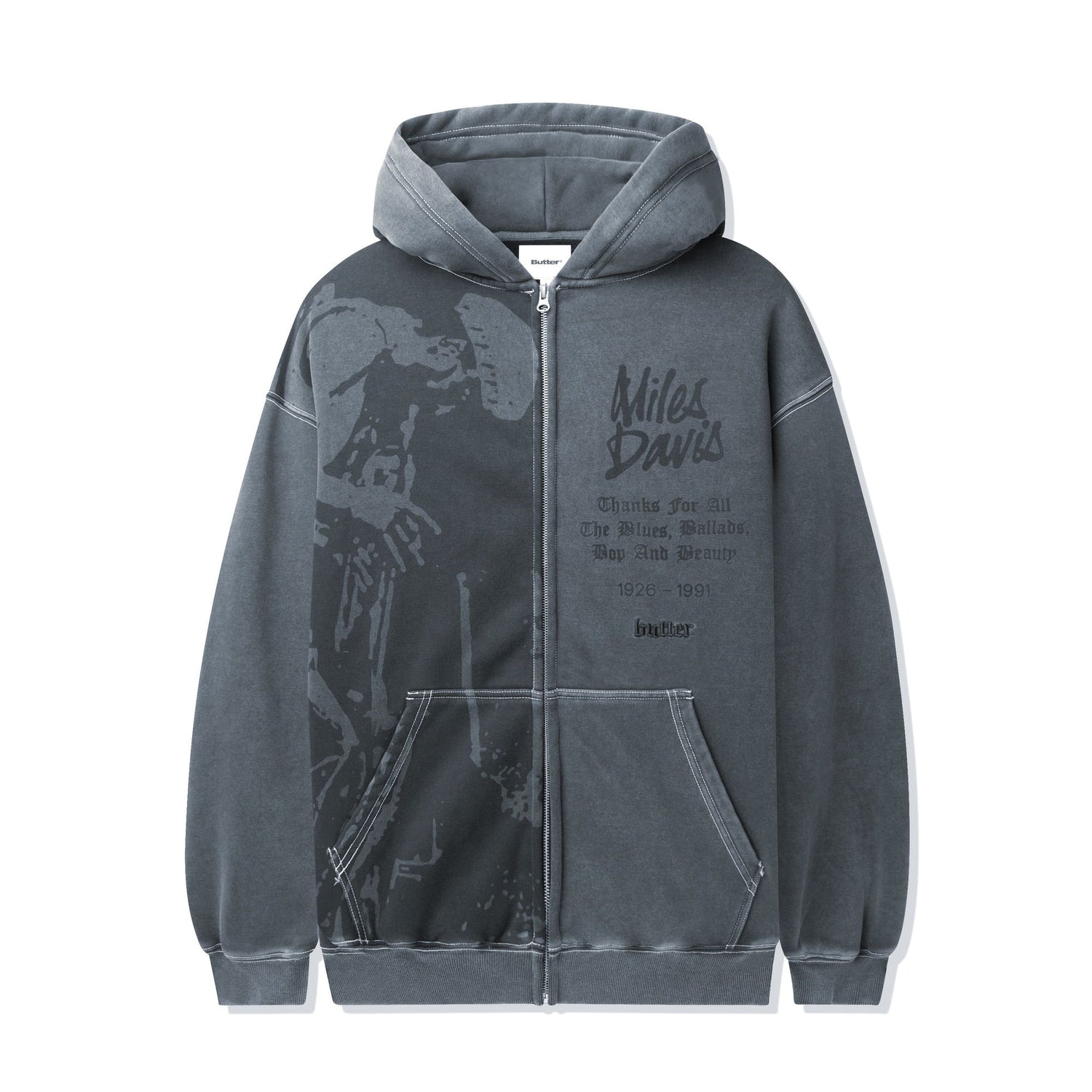 Thanks Zip-Thru Hood, Charcoal