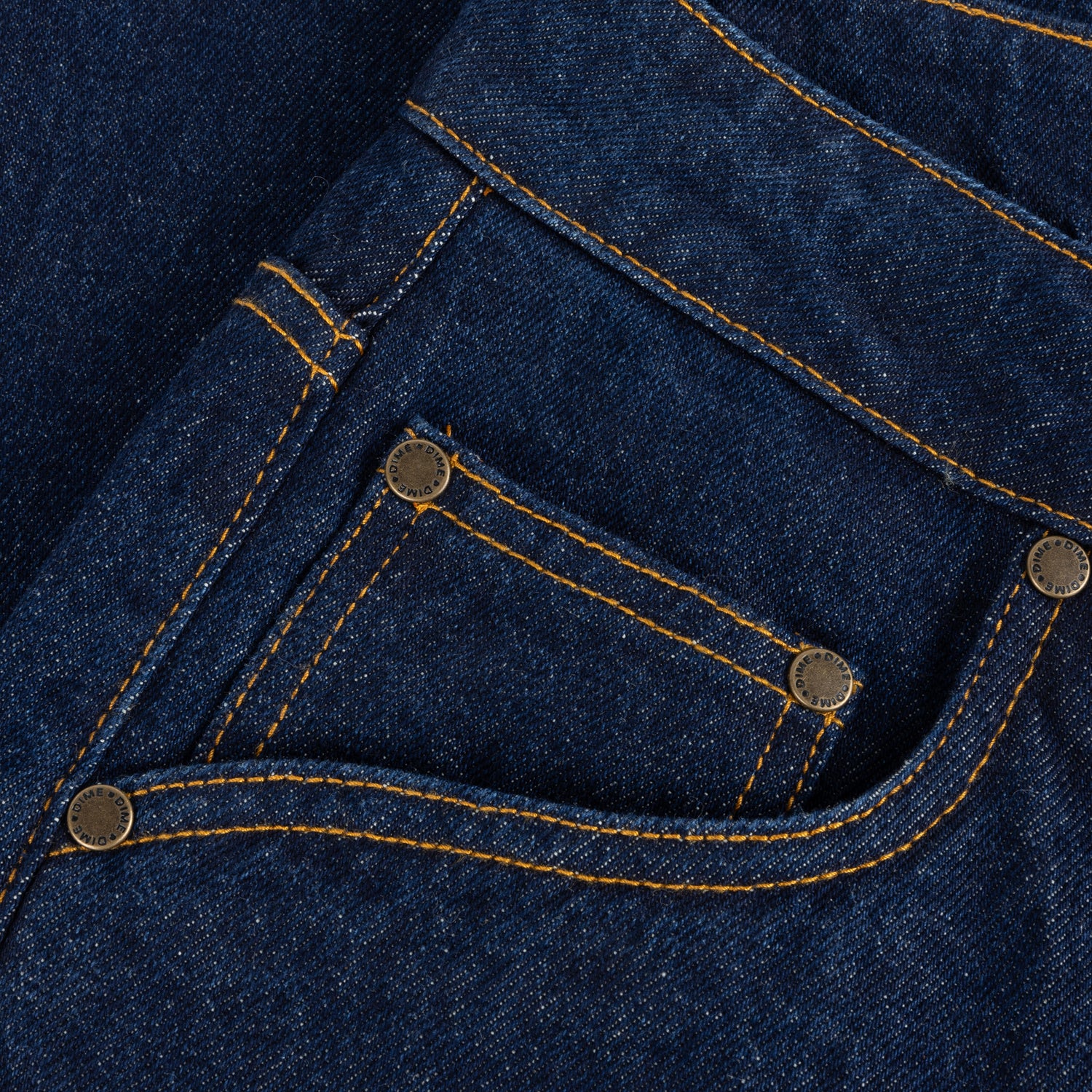 Relaxed Denim Jeans, Indigo