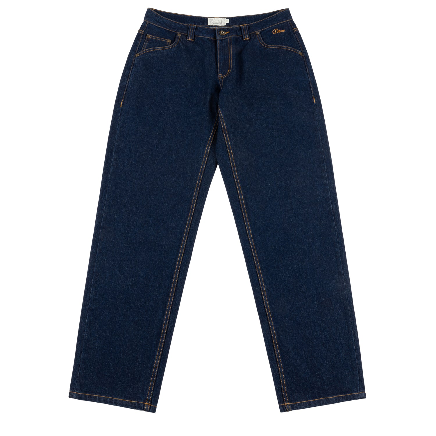 Relaxed Denim Jeans, Indigo
