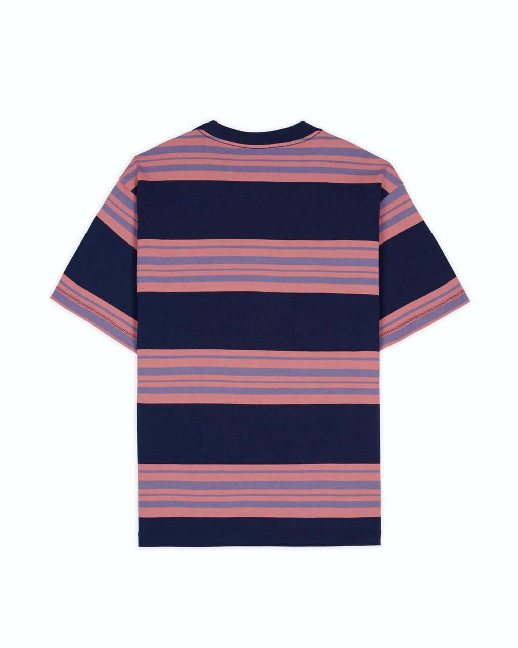 Baker Striped Pocket Tee, Navy