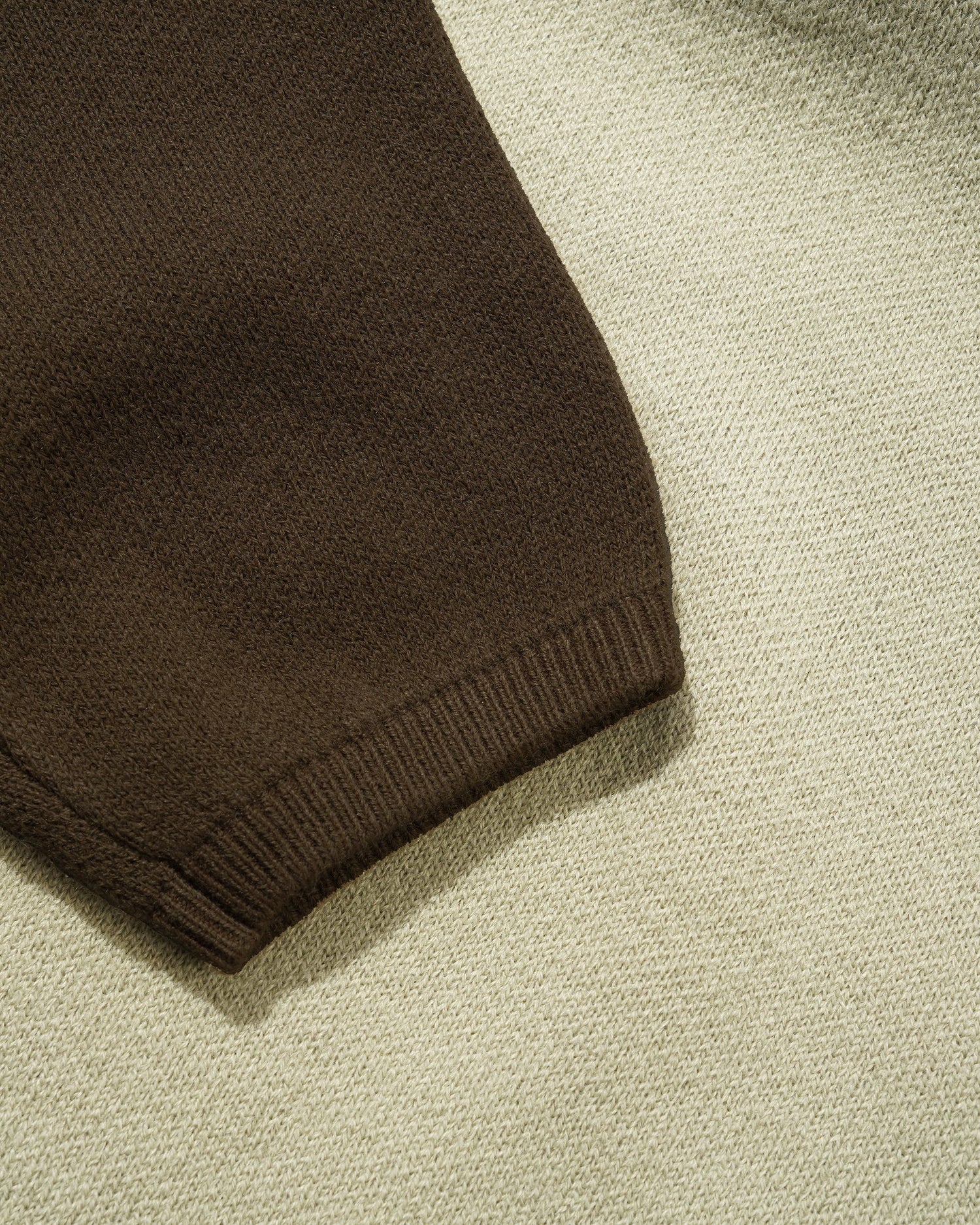 Bank Knit Sweater, Brown / Tan