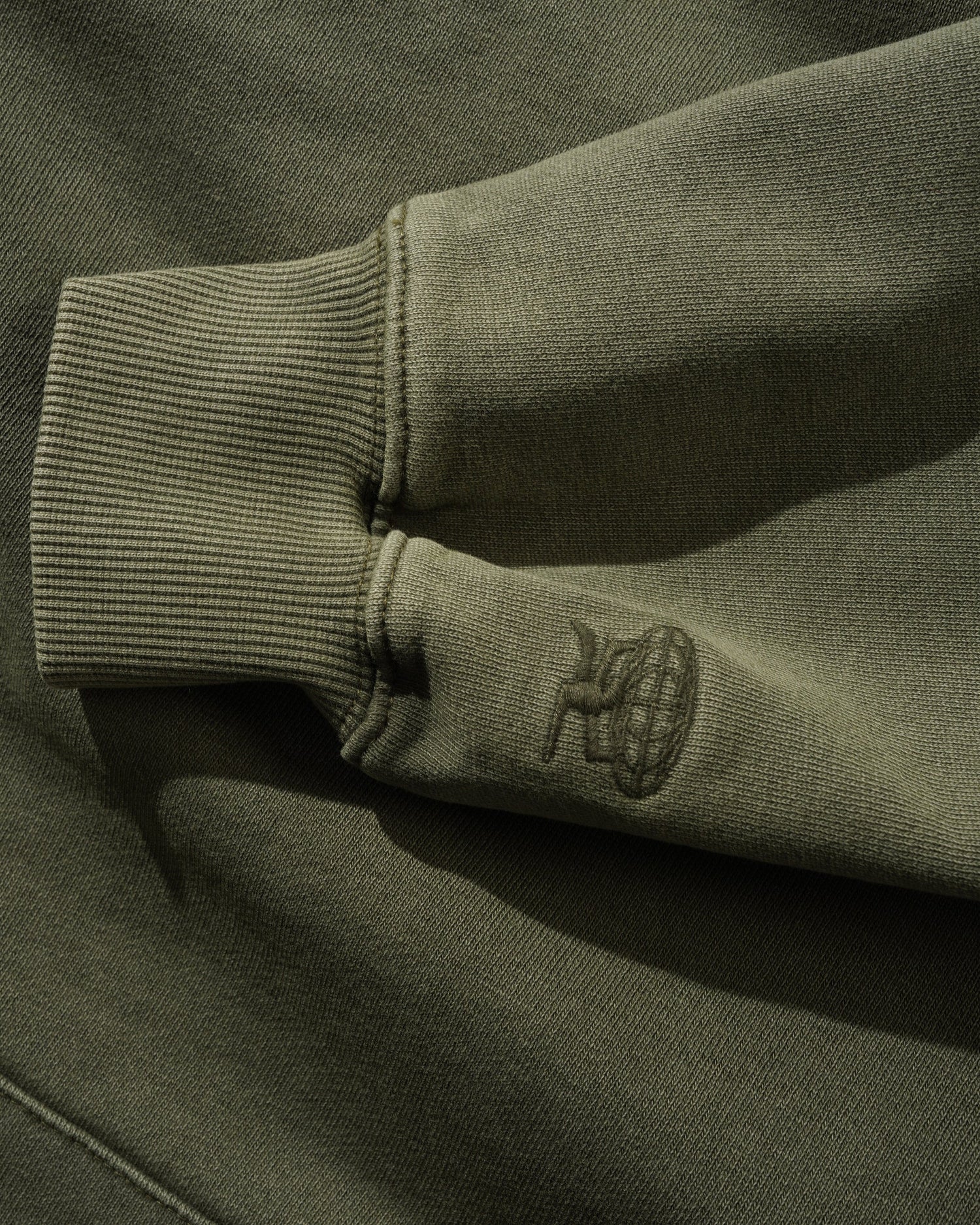 Basic Pullover Hood, Washed Army