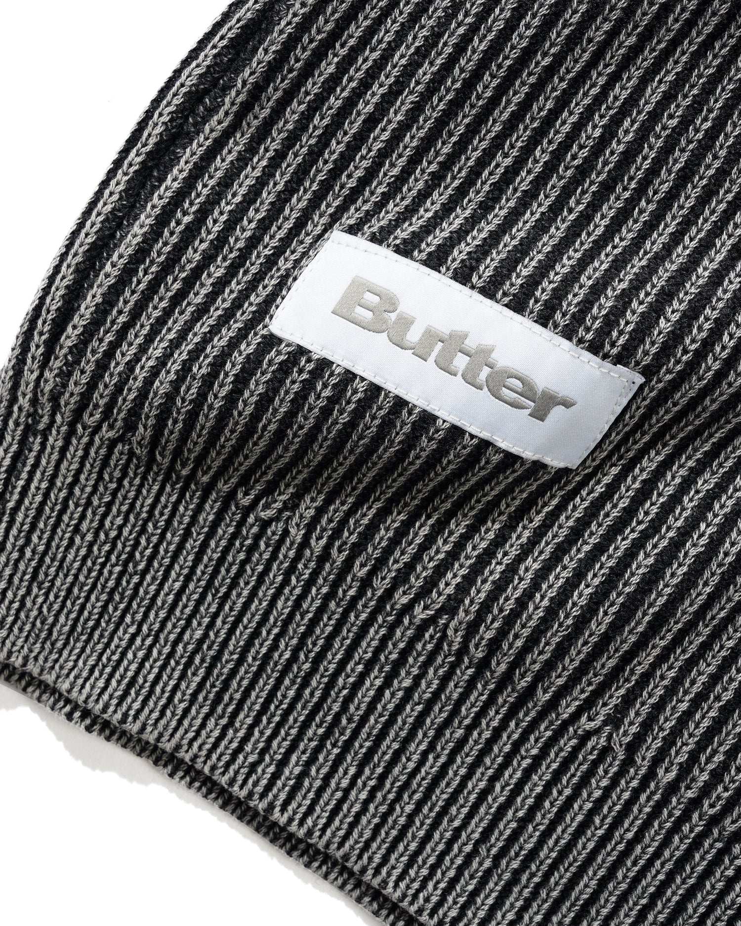 Bleach Knit Sweater, Black