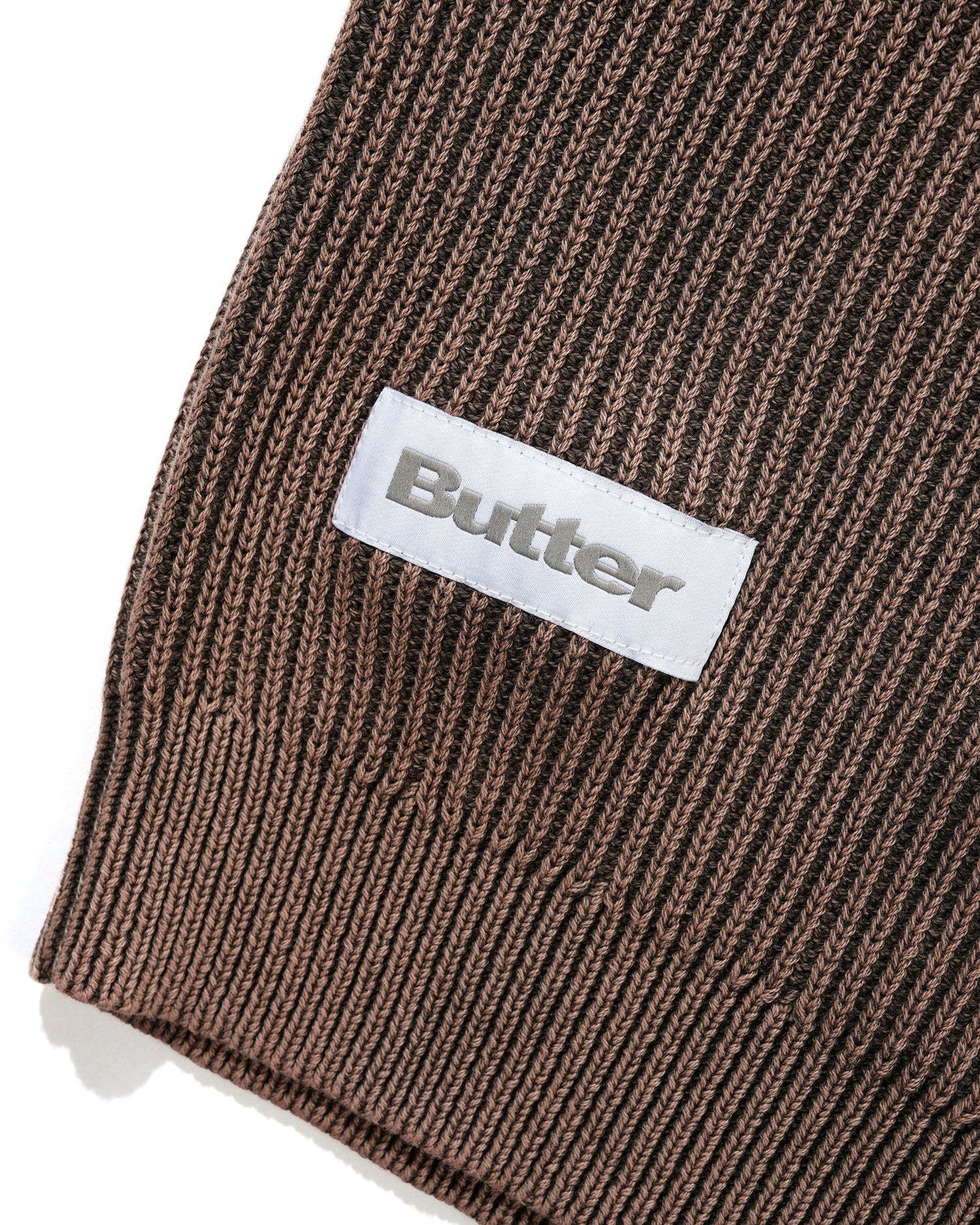 Bleach Knit Sweater, Brown