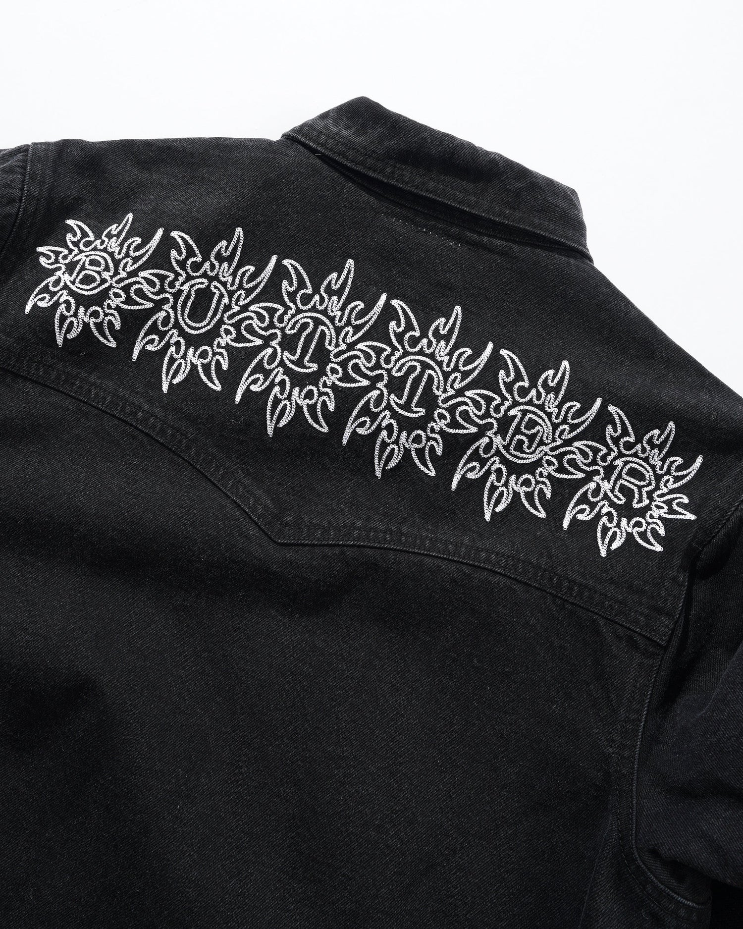 Bronco Denim Jacket, Black