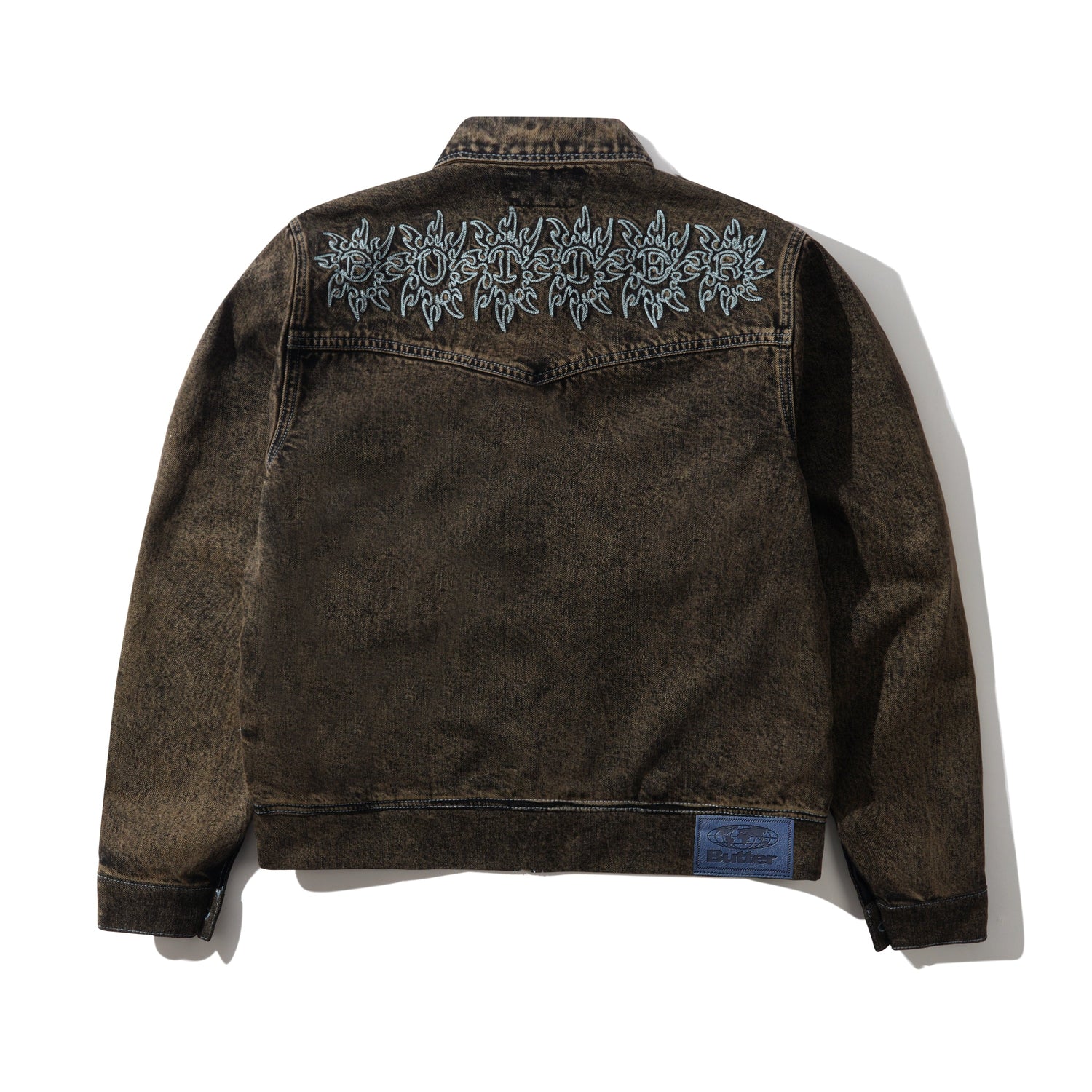 Bronco Denim Jacket, Tinted Brown