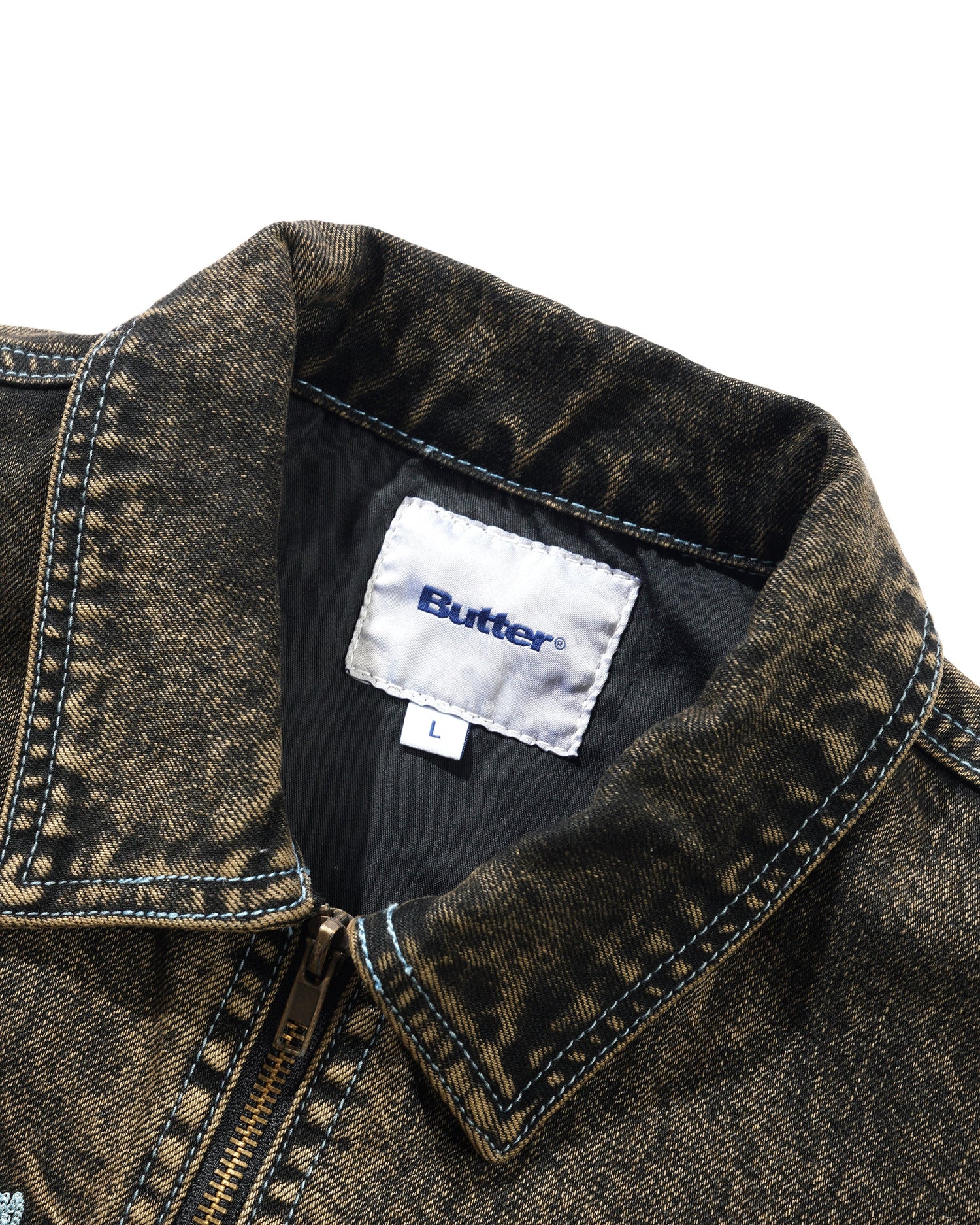 Bronco Denim Jacket, Tinted Brown