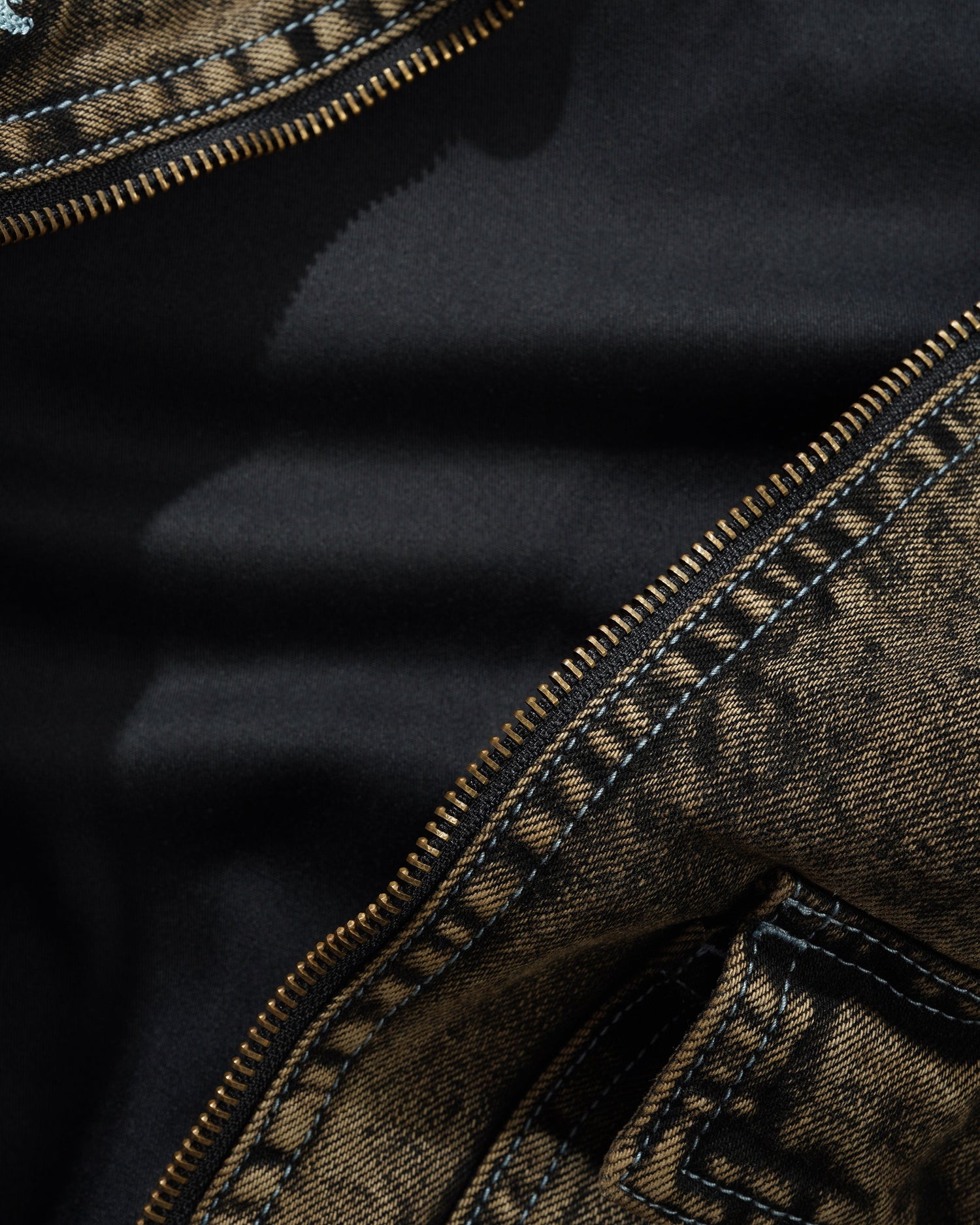 Bronco Denim Jacket, Tinted Brown