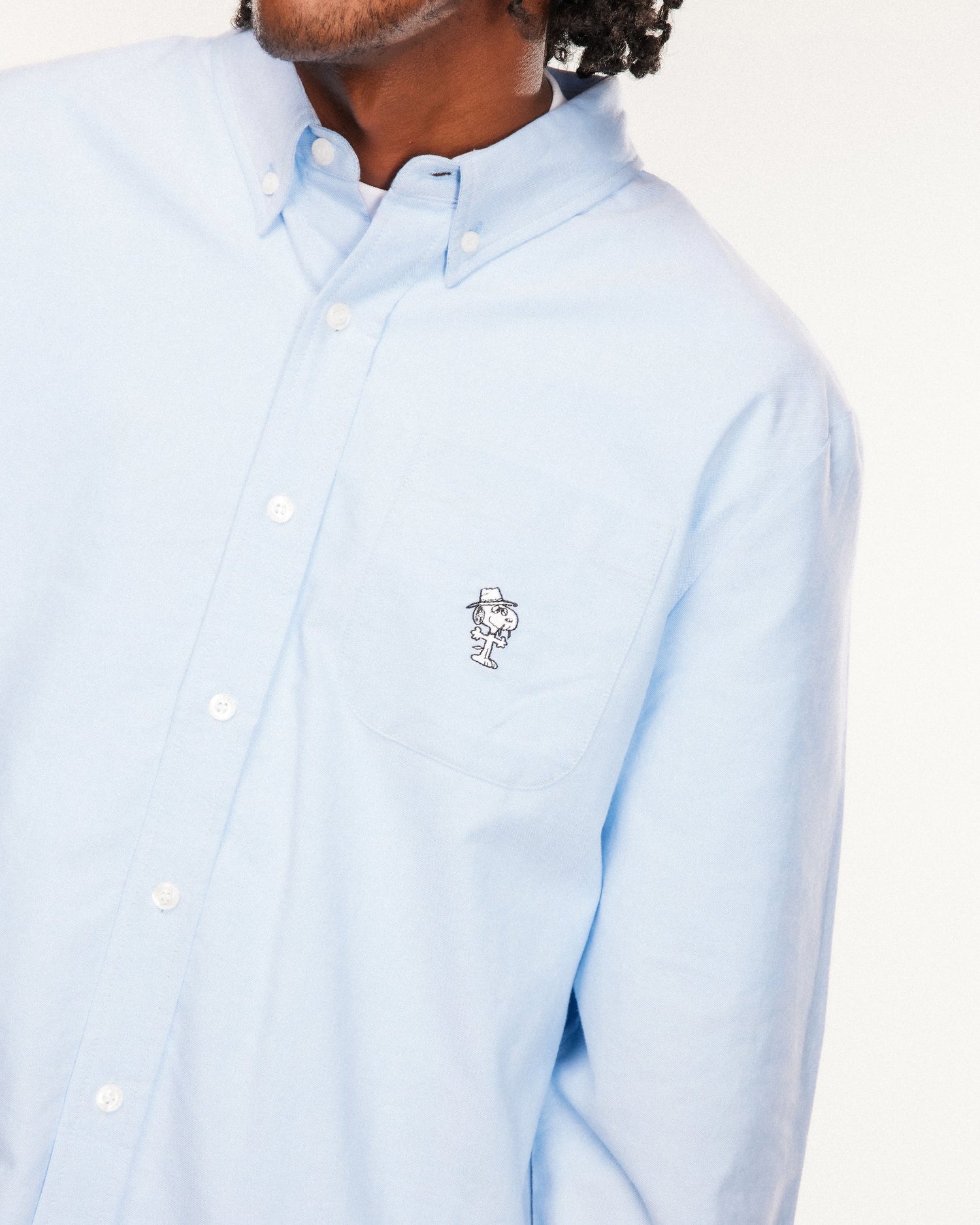 Spike Oxford Shirt, Blue