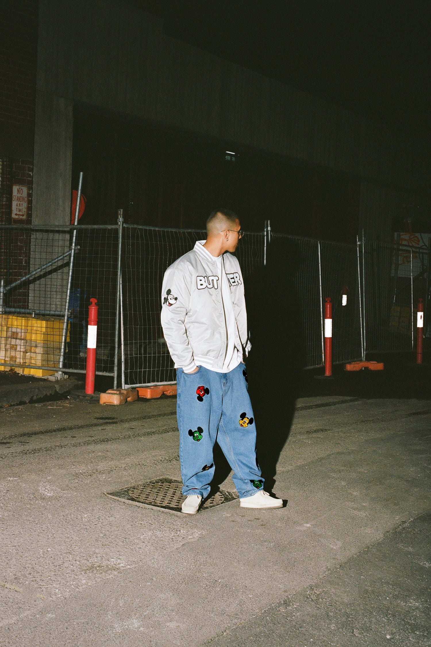 Mickey Denim Jeans, Washed Indigo