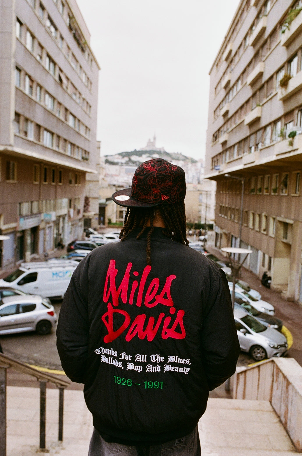 Miles Bomber Jacket, Black