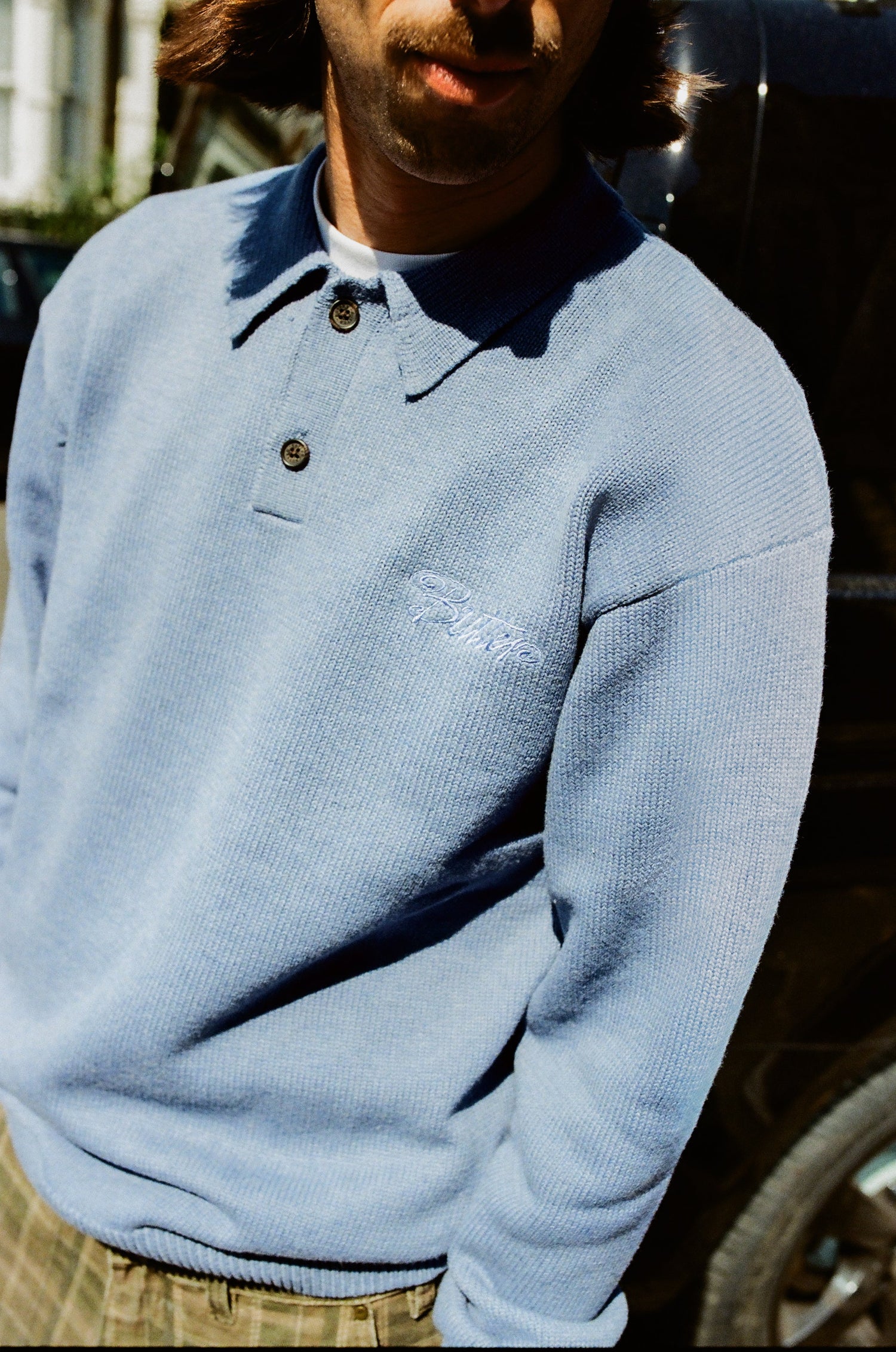 Jive Knit Polo, Ocean