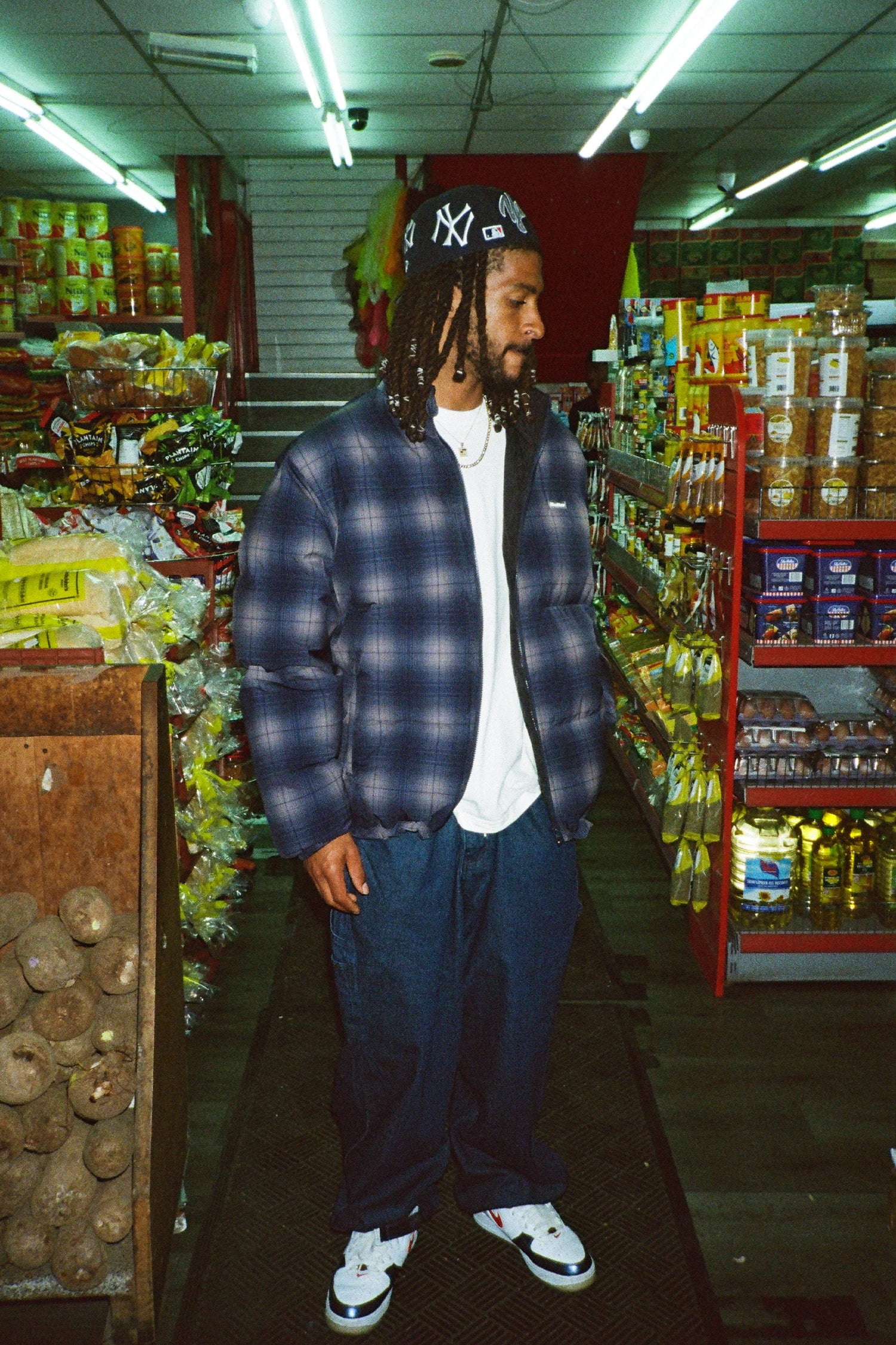 Endure Puffer Jacket, Shadow Plaid