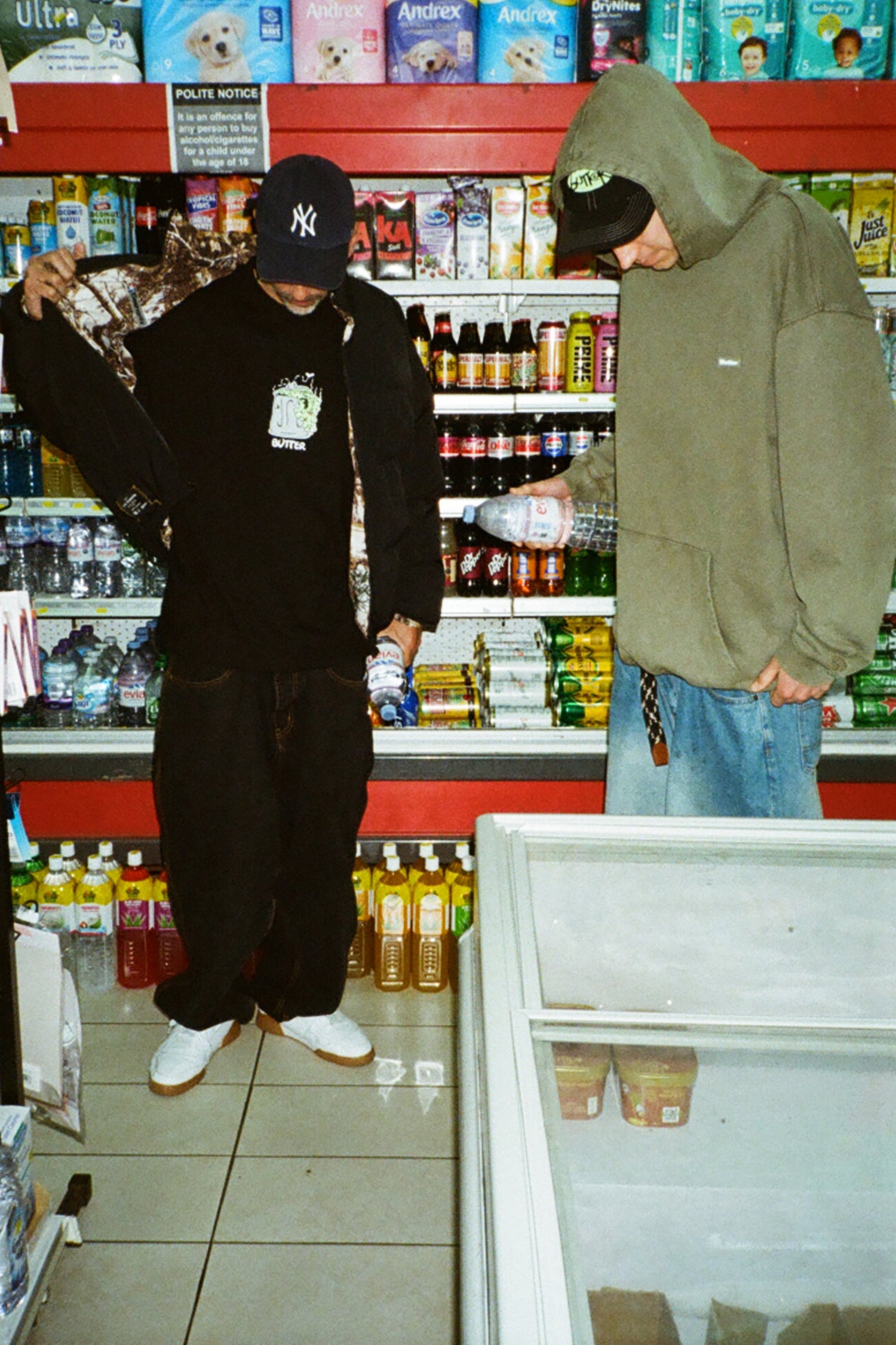 Basic Pullover Hood, Washed Army