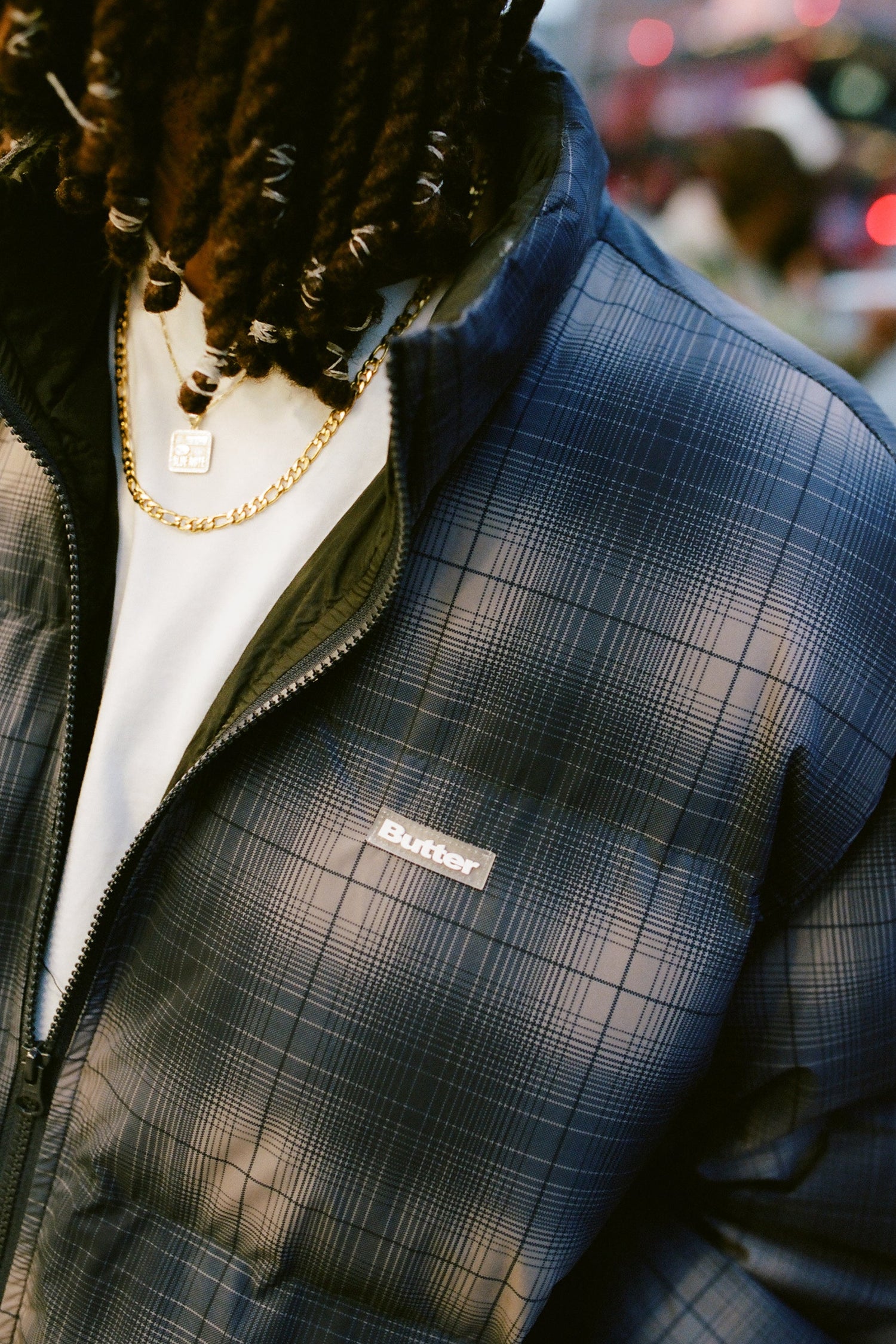 Endure Puffer Jacket, Shadow Plaid