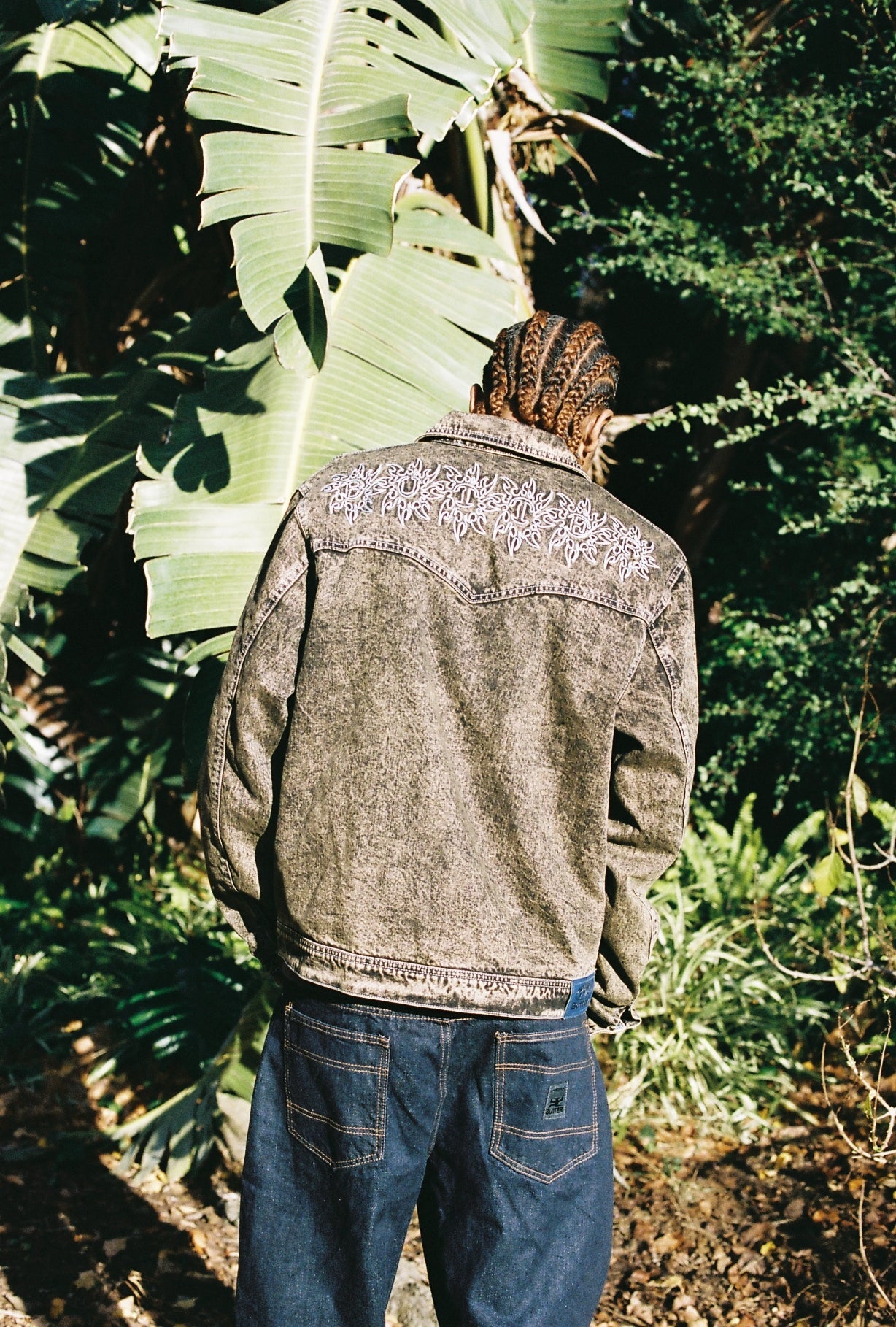 Bronco Denim Jacket, Black