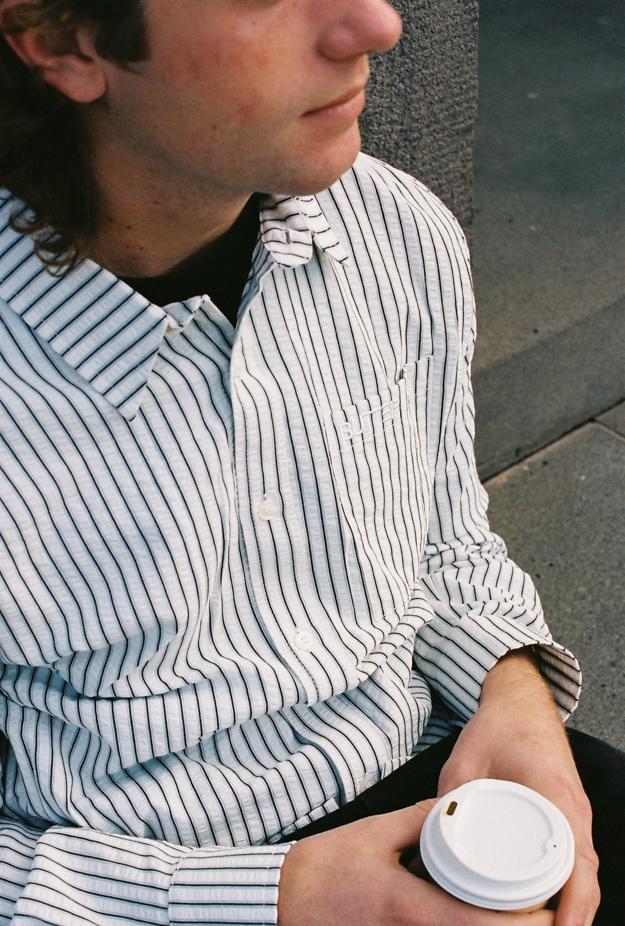 Lines Shirt, Green